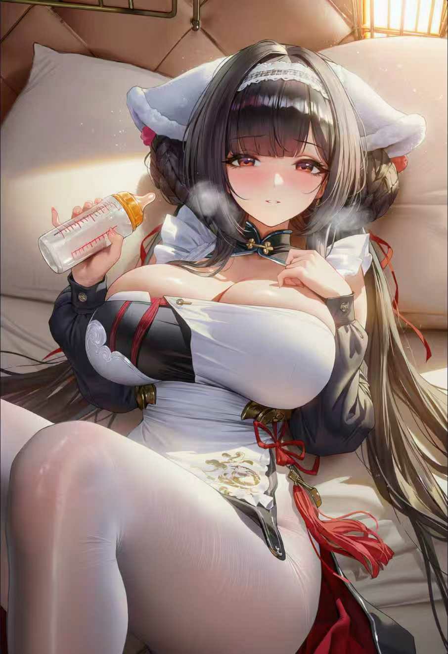 古风女仆少女的慵懒时刻