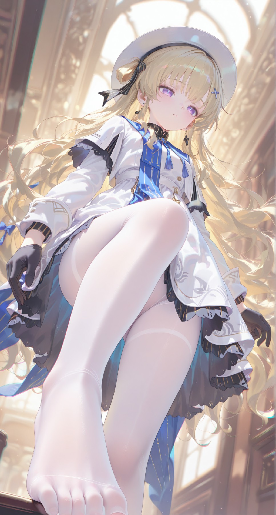 梦幻洛丽塔风美少女插画