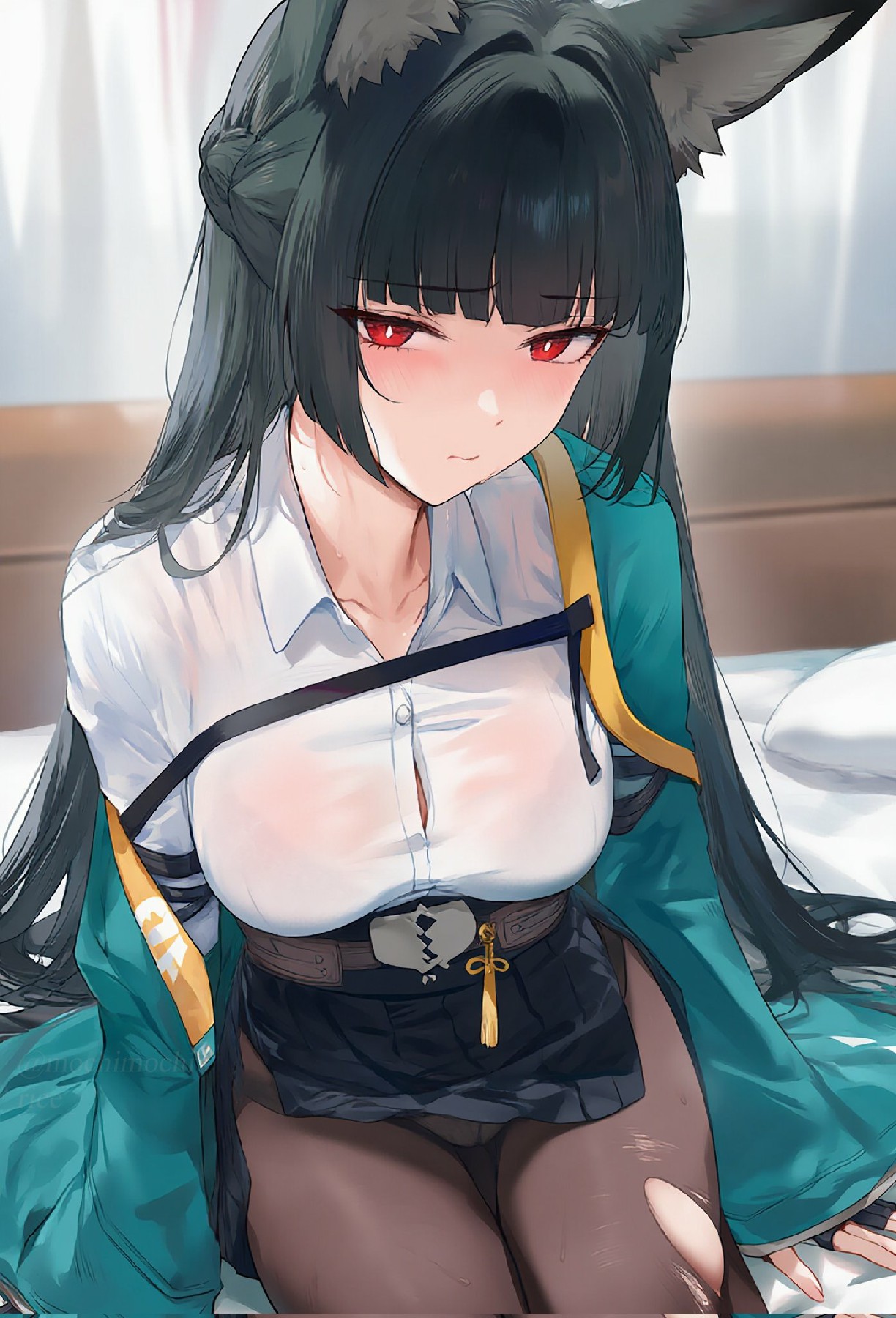 黑长直兽耳娘的心动瞬间