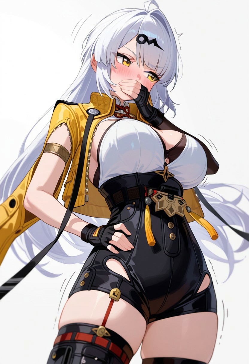 银发御姐黄黑机能风｜又飒又欲超吸睛