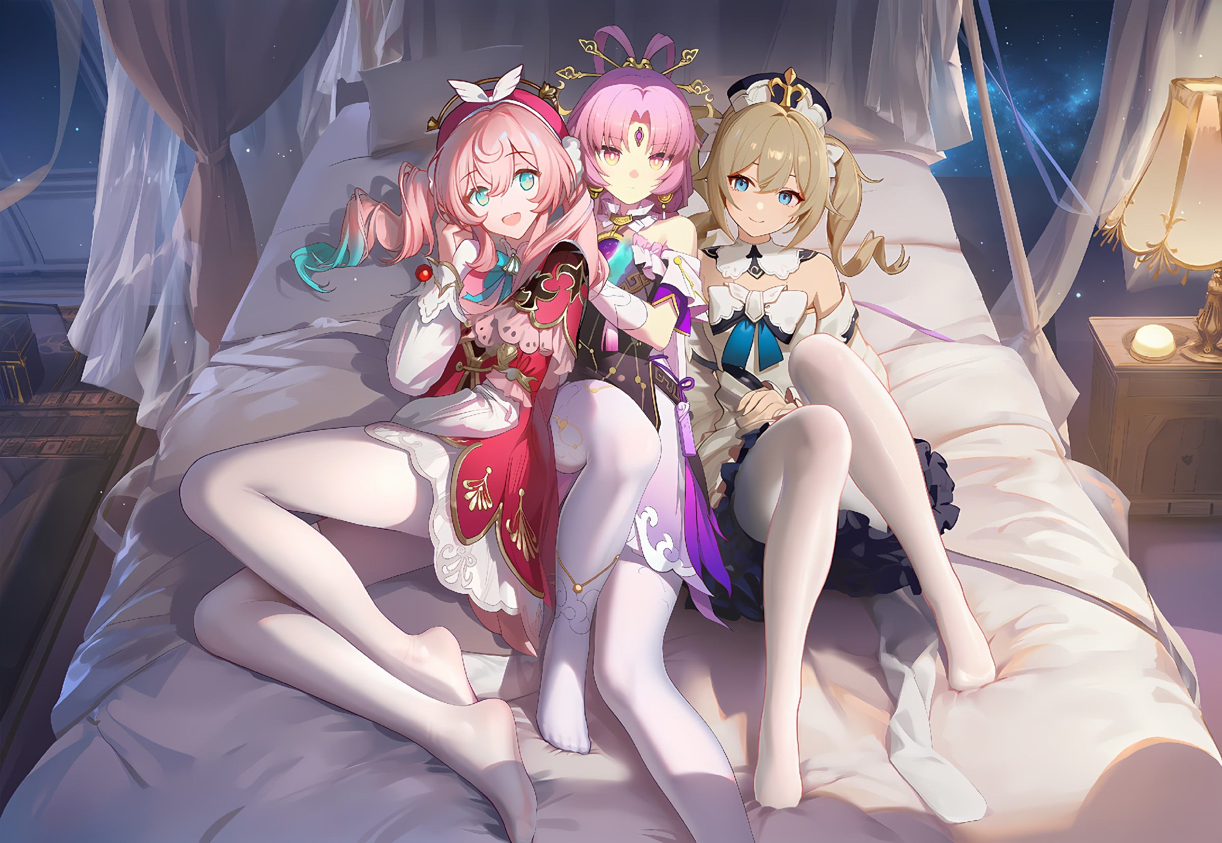 梦幻卧室×少女同眠 童话感爆棚