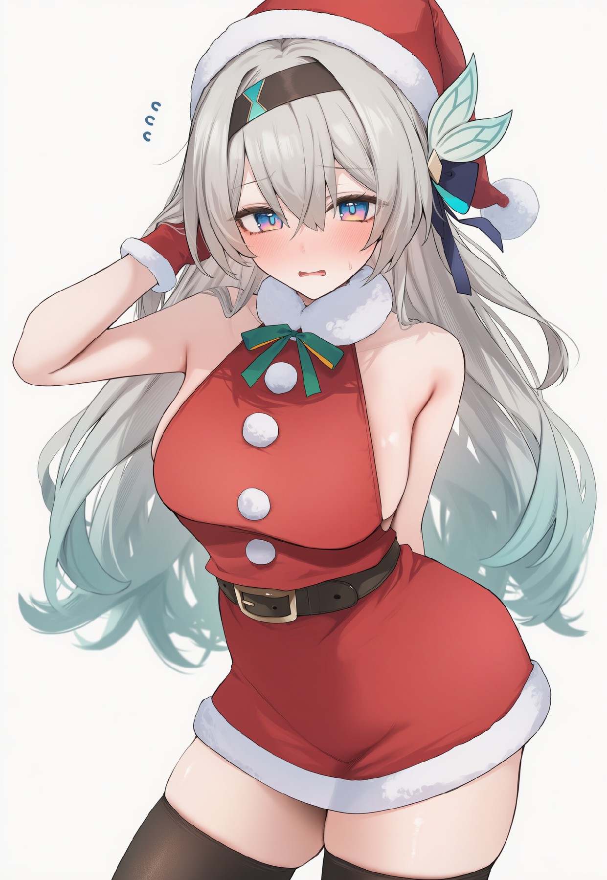 圣诞限定可爱动漫少女，元气满满超吸睛