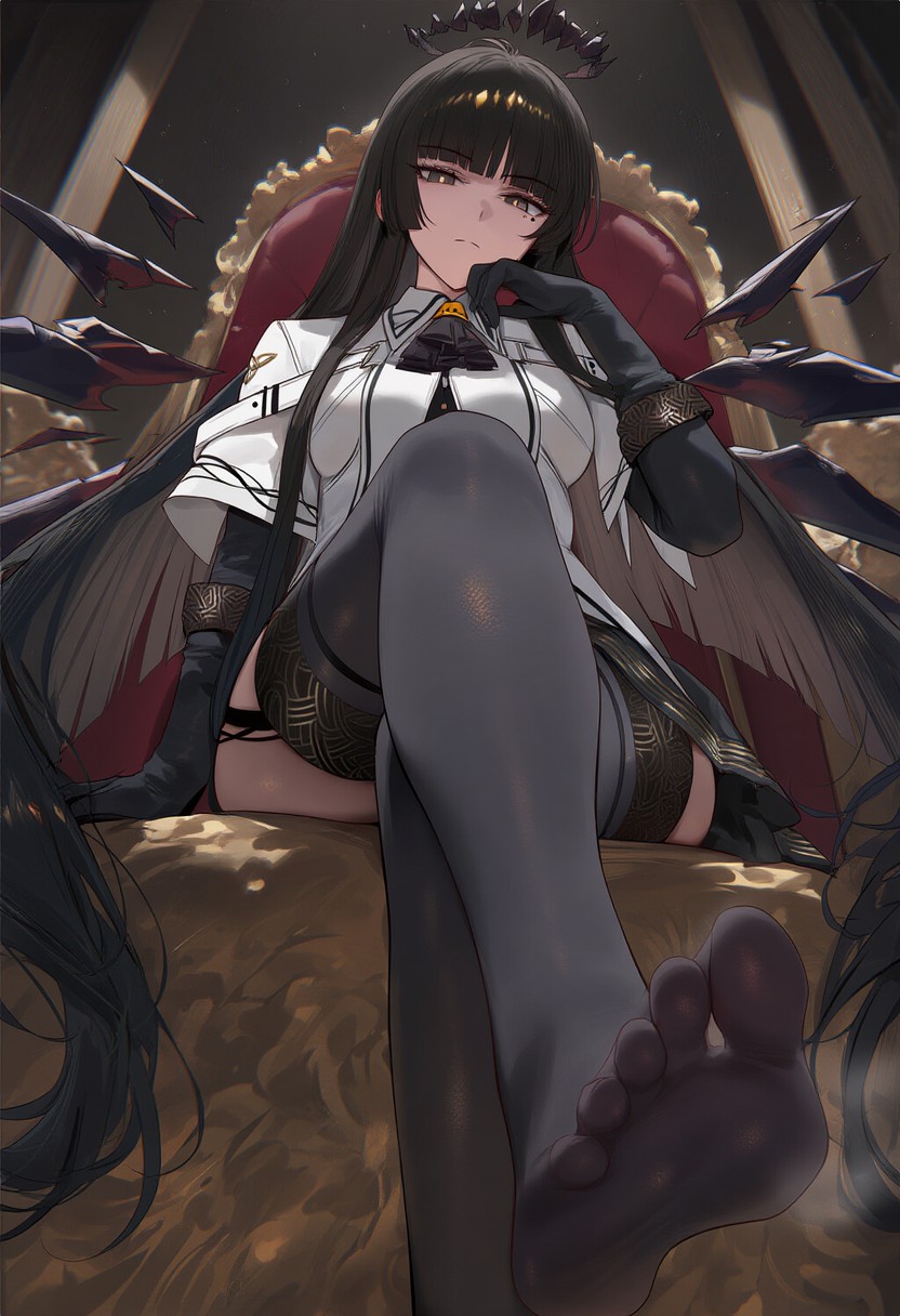 暗黑系女王风动漫角色美照