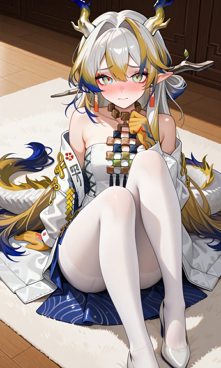 奇幻风格美少女，颜值与气质并存