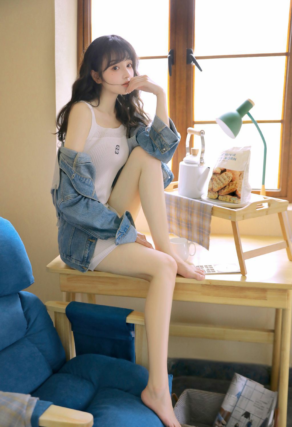 慵懒居家风写真 记录惬意放松的日常瞬间