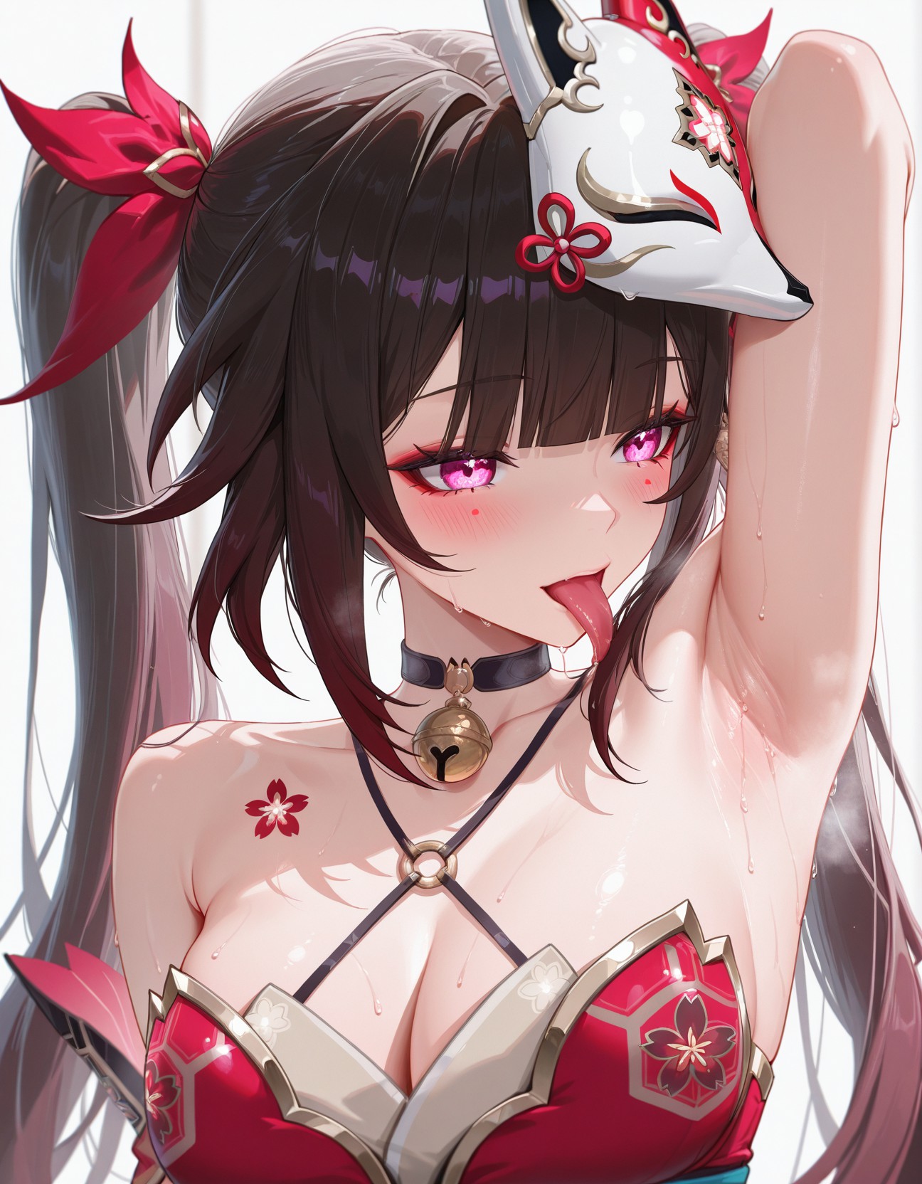 星穹铁道花火：狐面粉瞳，娇柔媚态撩人心弦