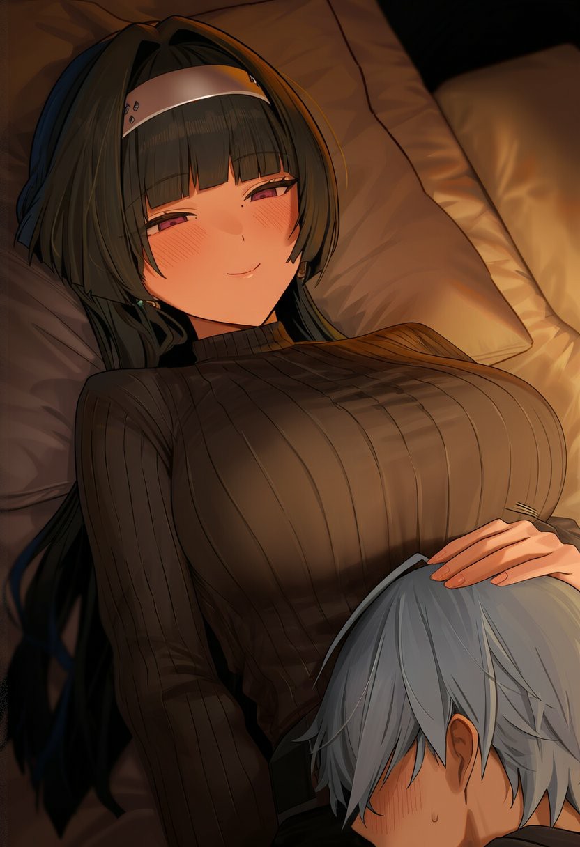 暖光氛围里的温柔互动慵懒瞬间