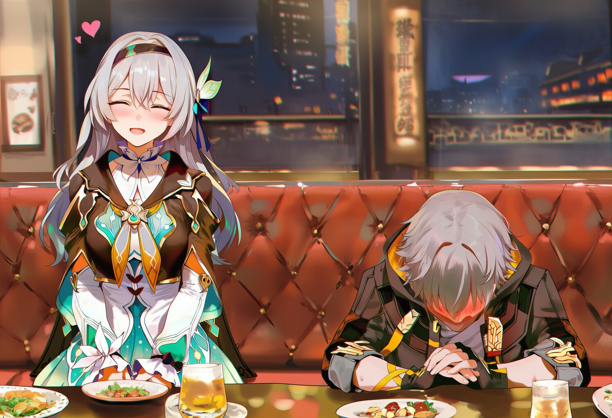 她笑靥如花，他红着脸低头的深夜食堂