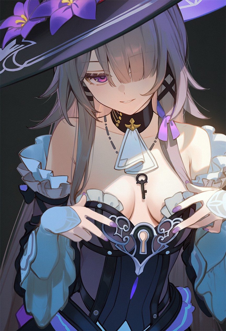 星穹铁道黑塔魔女造型精美同人插画