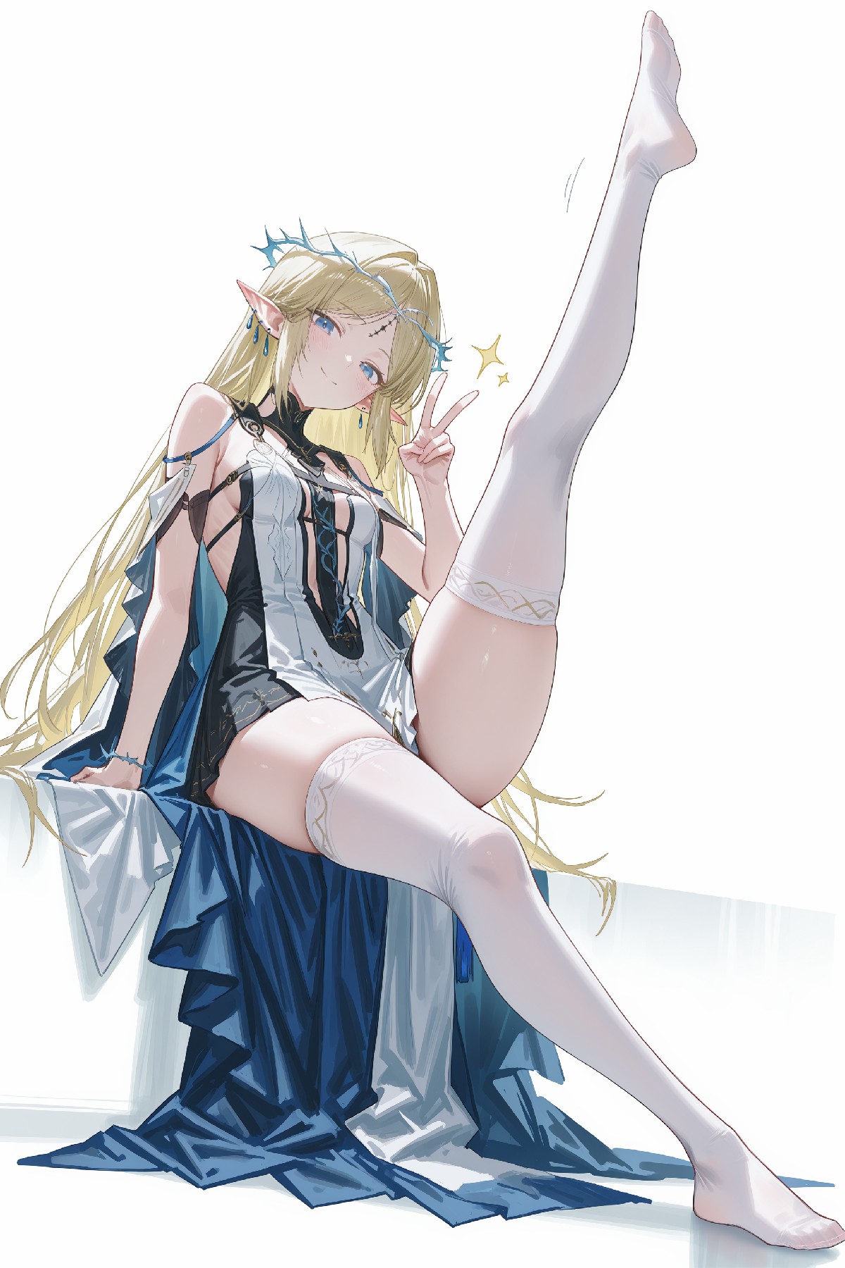 优雅精灵少女的魅力瞬间