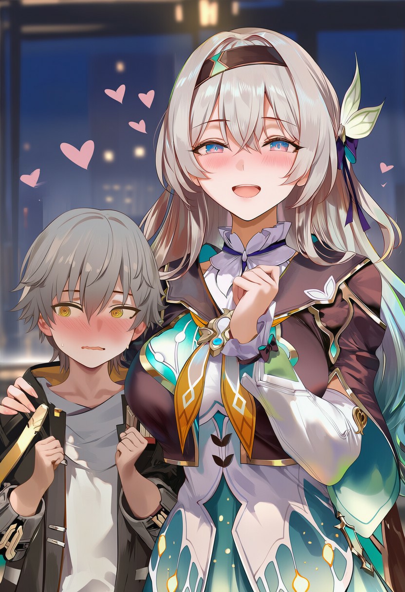 流萤亲昵相伴 开拓者羞赧模样太好磕