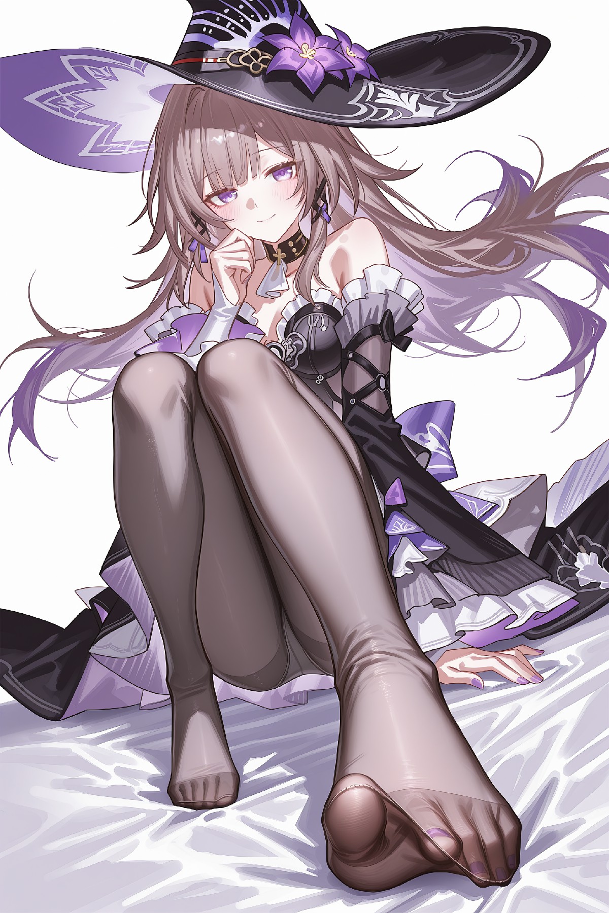 崩坏星穹铁道黑塔魔女黑丝氛围感美图