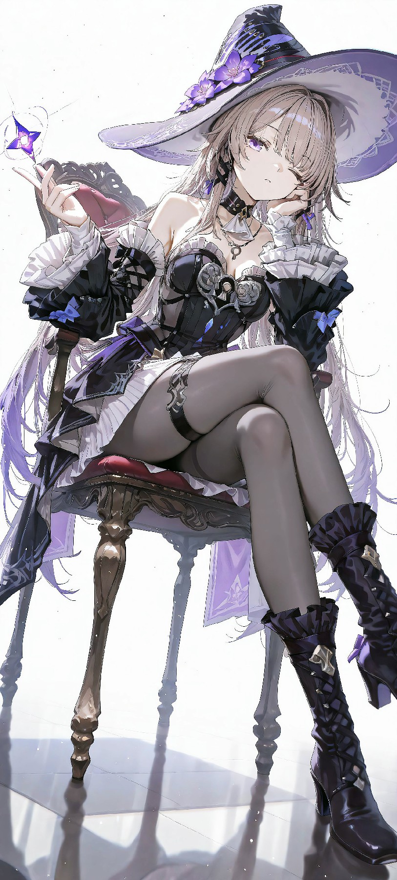 精致女巫风动漫少女 魔法感拉满超吸睛