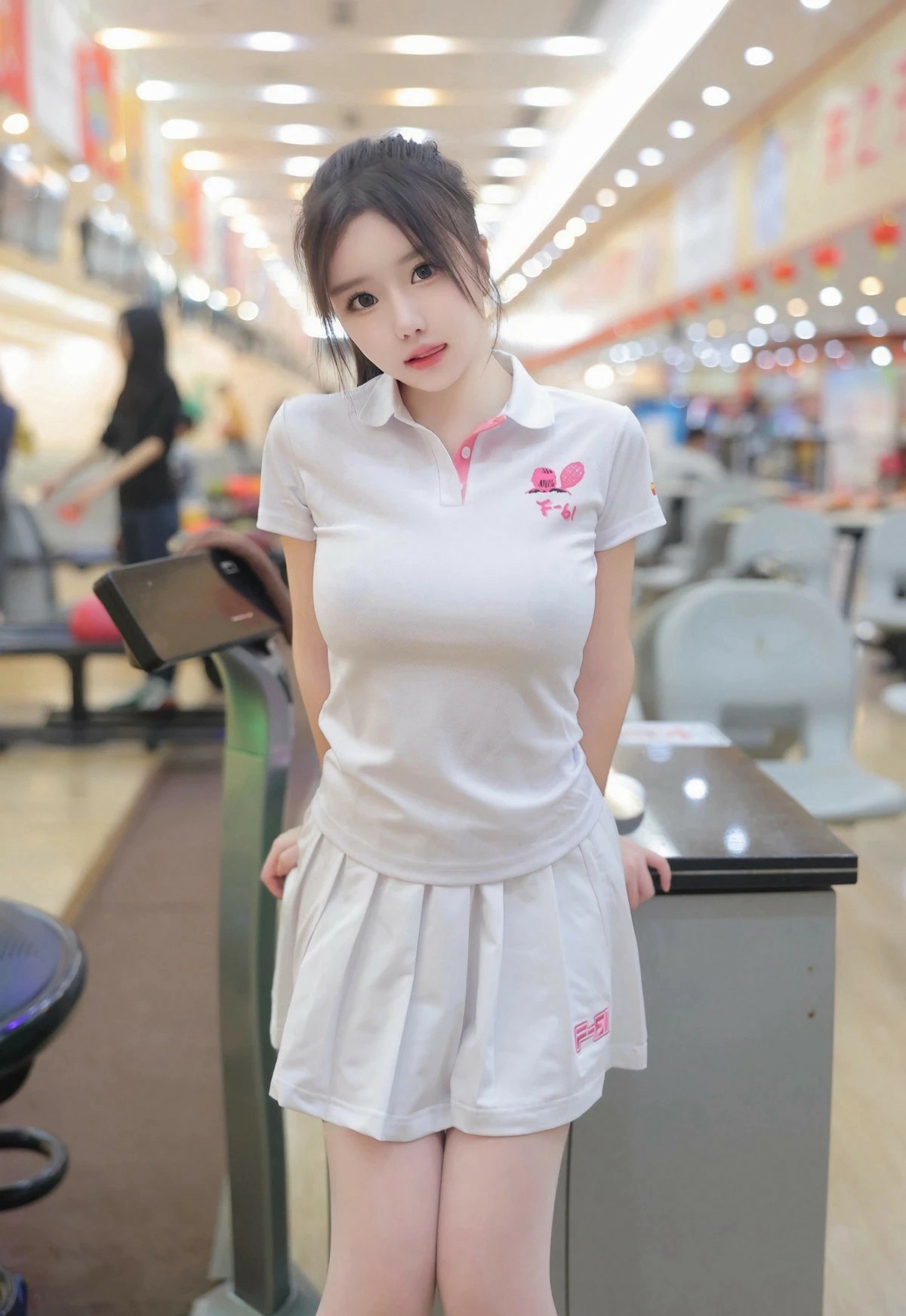 元气少女的运动穿搭look