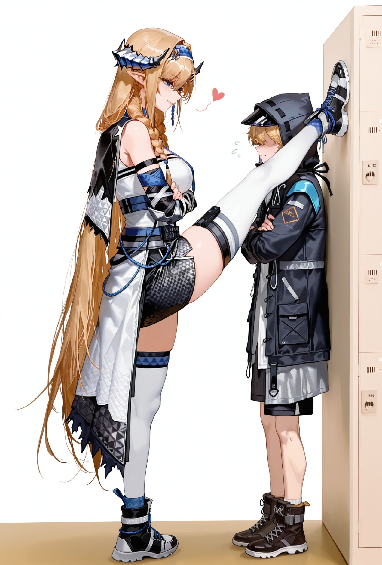 明日方舟御姐壁咚学弟的趣味互动