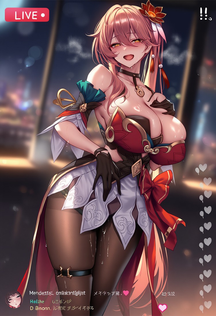 原神云堇性感国风装扮 舞台氛围感拉满