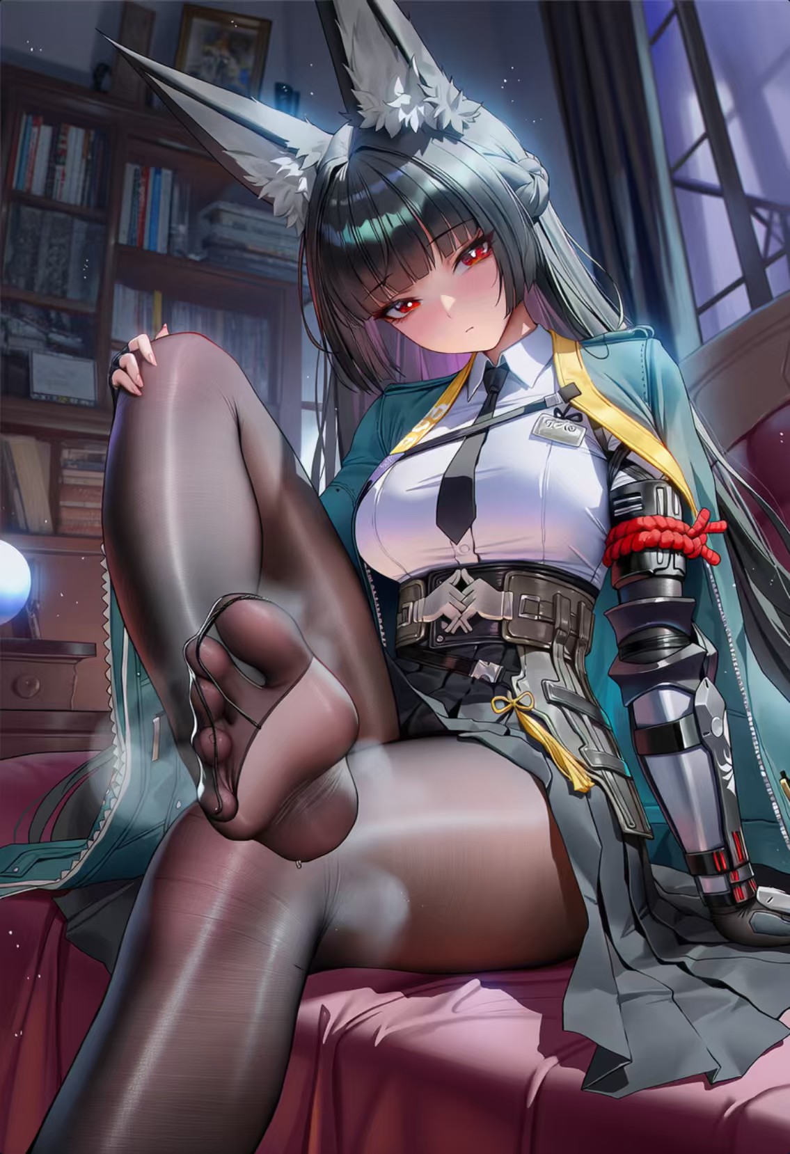 兽耳机械御姐 黑丝美足二次元风