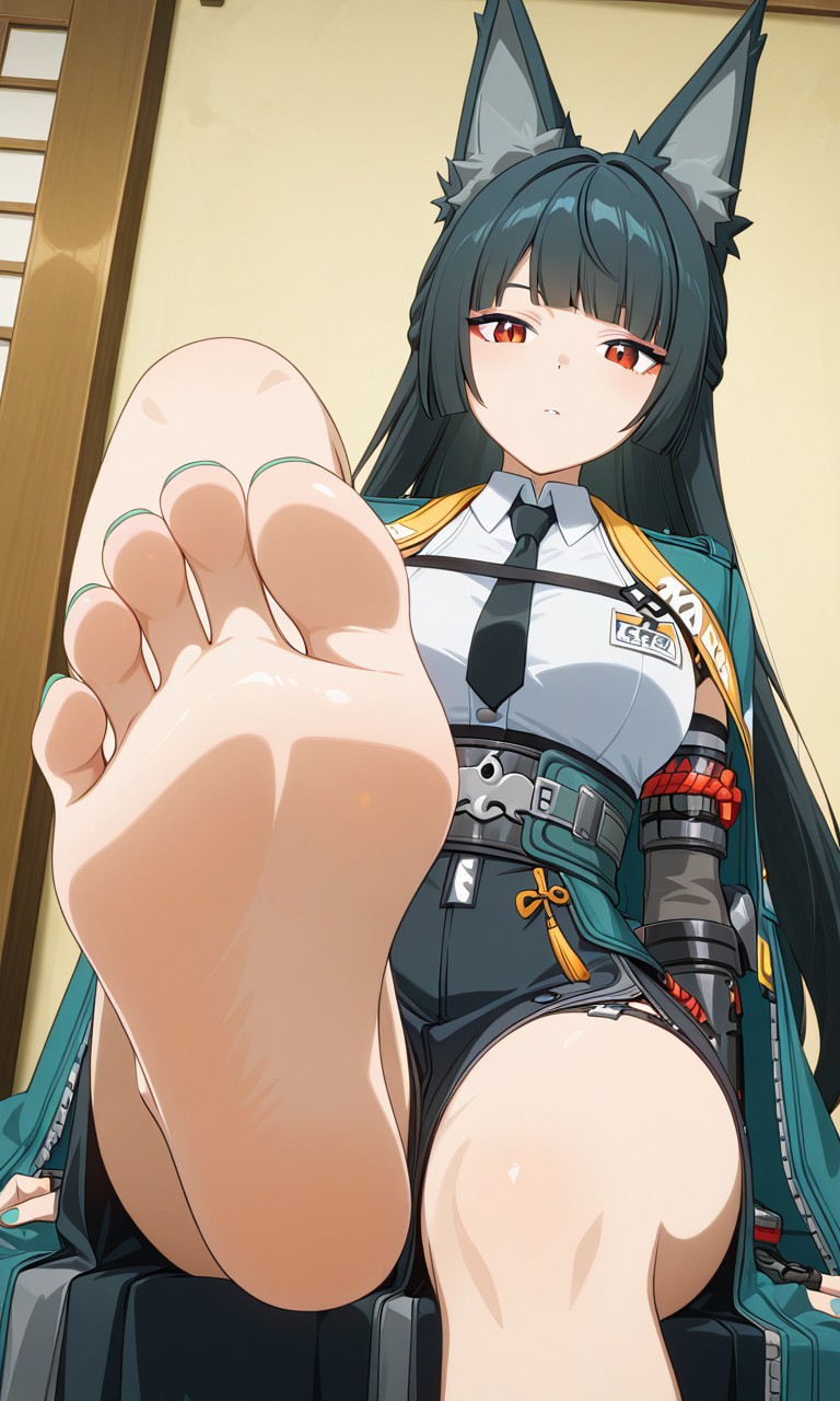 狼耳制服少女！元气满满超吸睛呀