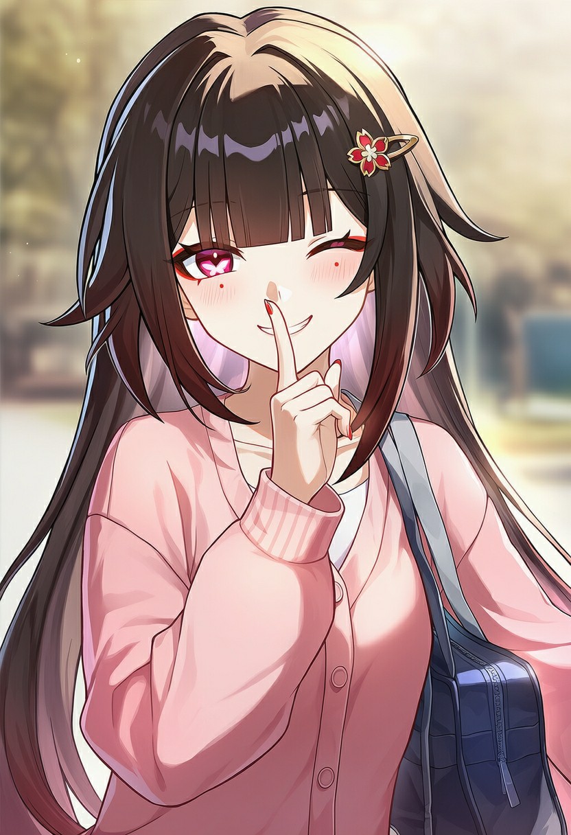 俏皮学妹嘘～粉系可爱心动值拉满