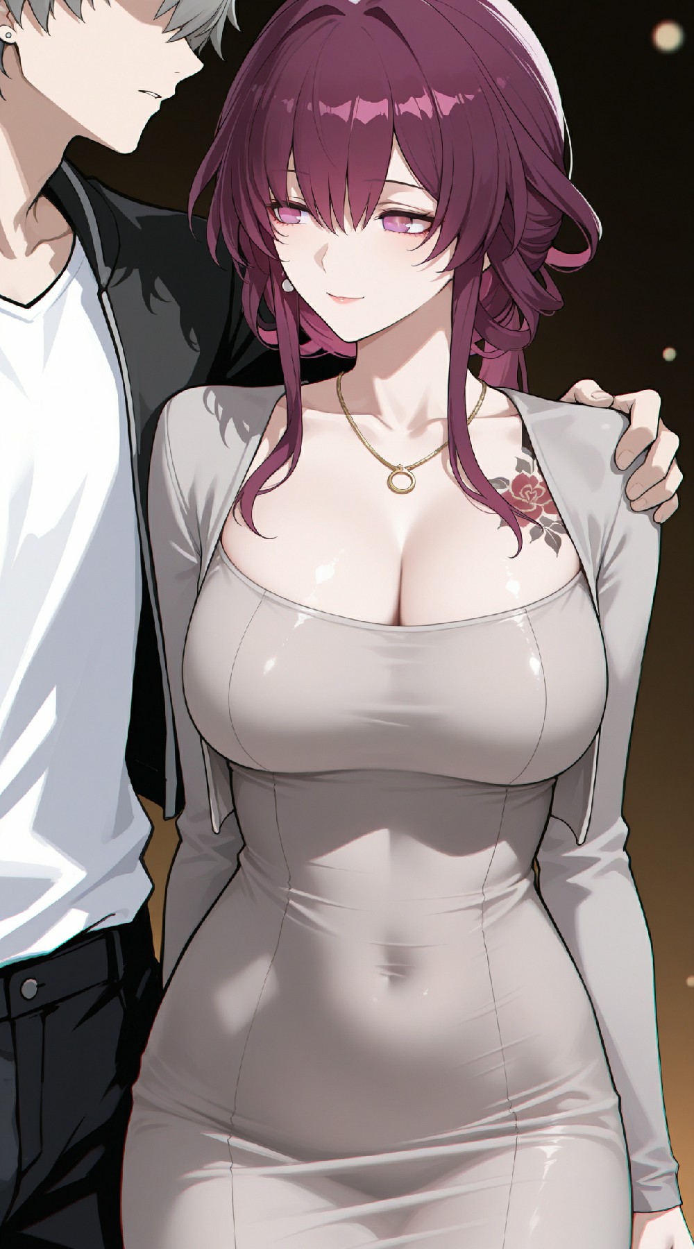 星穹铁道卡芙卡同人甜酷风双人插画分享