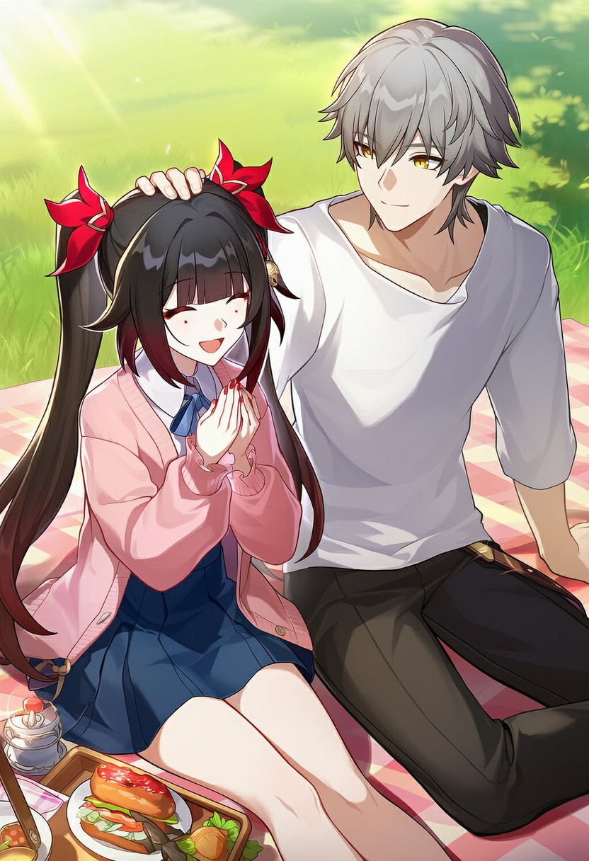 春日野餐小聚，开拓者与桂乃芬的治愈时刻