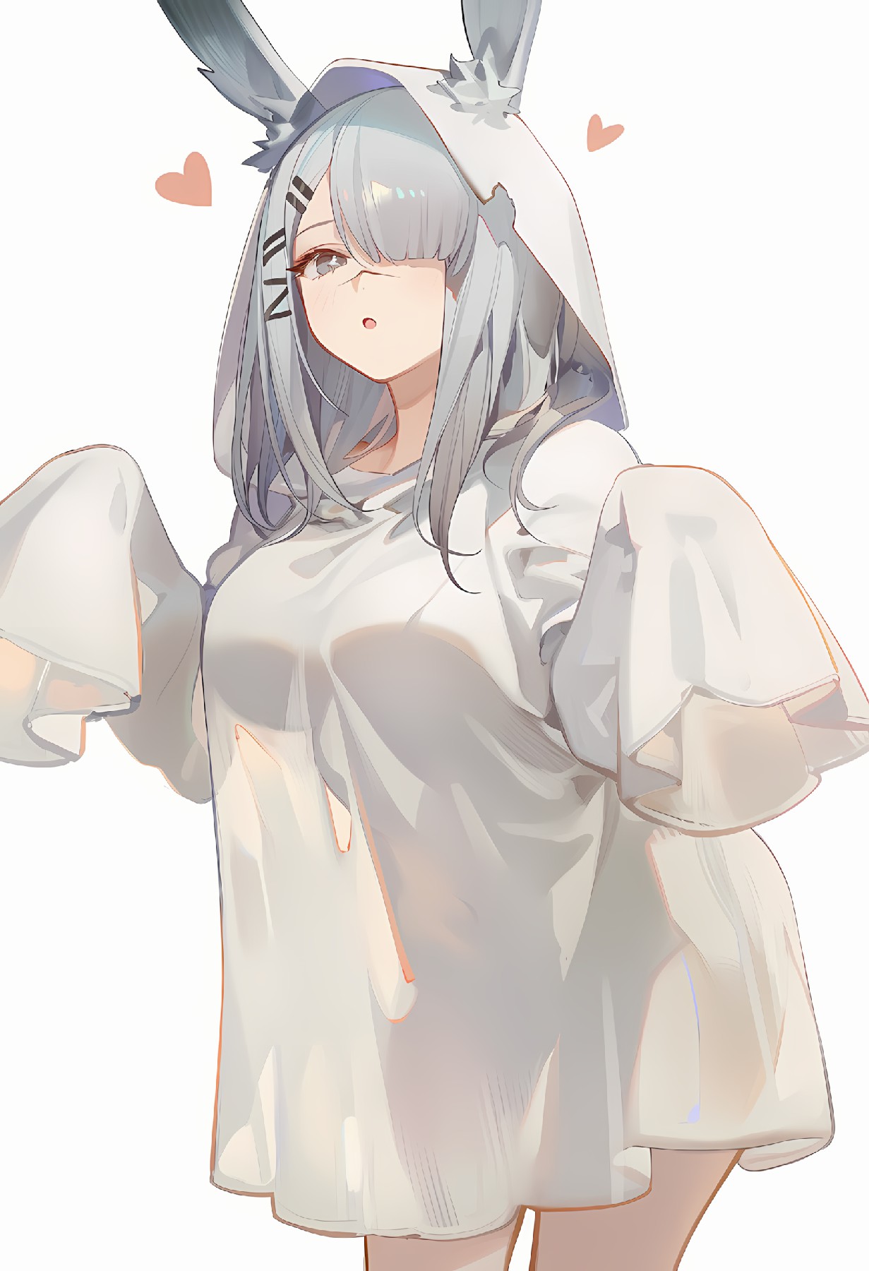 超萌兔耳少女，梦幻穿搭来袭