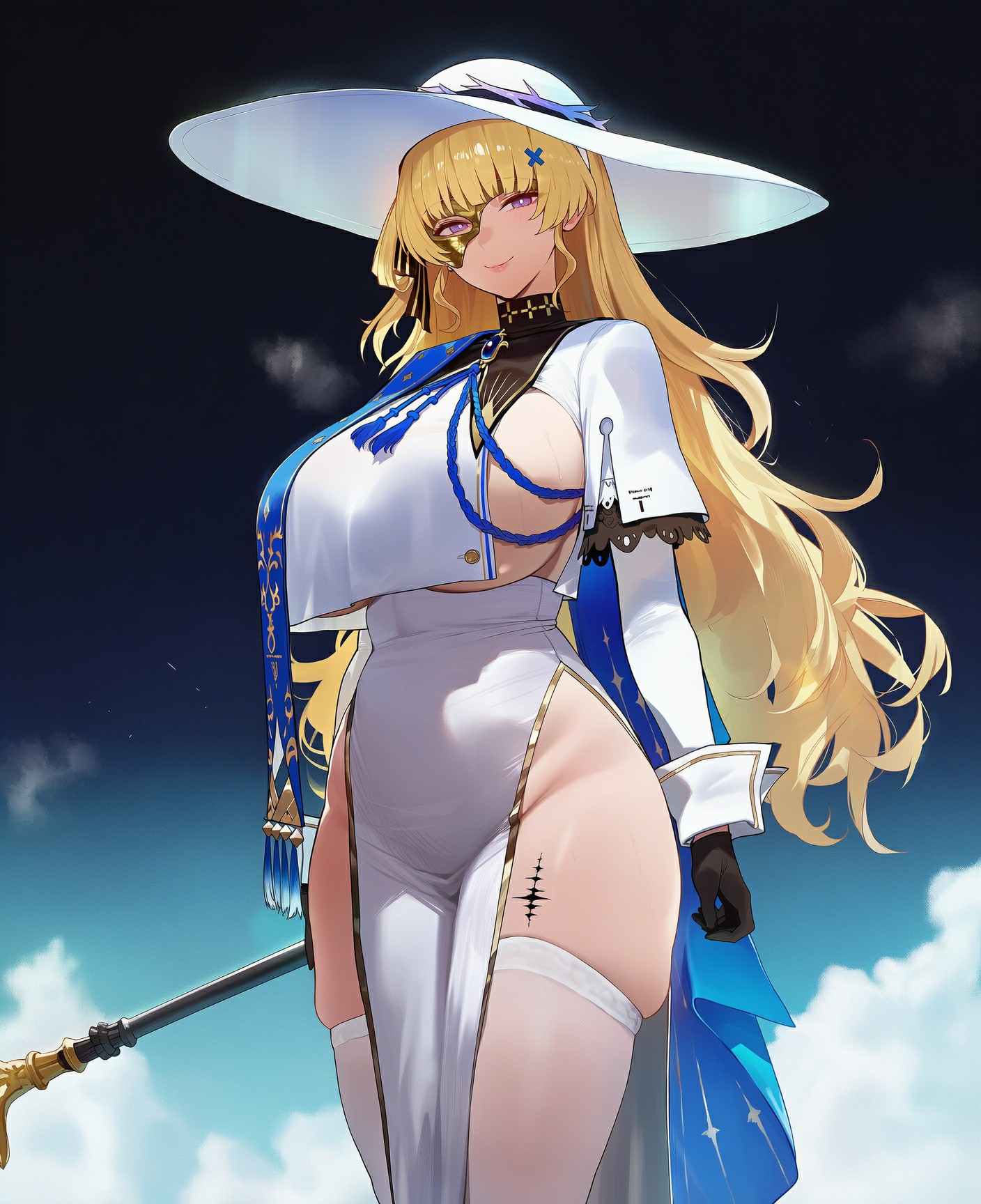 华丽神官风二次元女神，气质拉满！