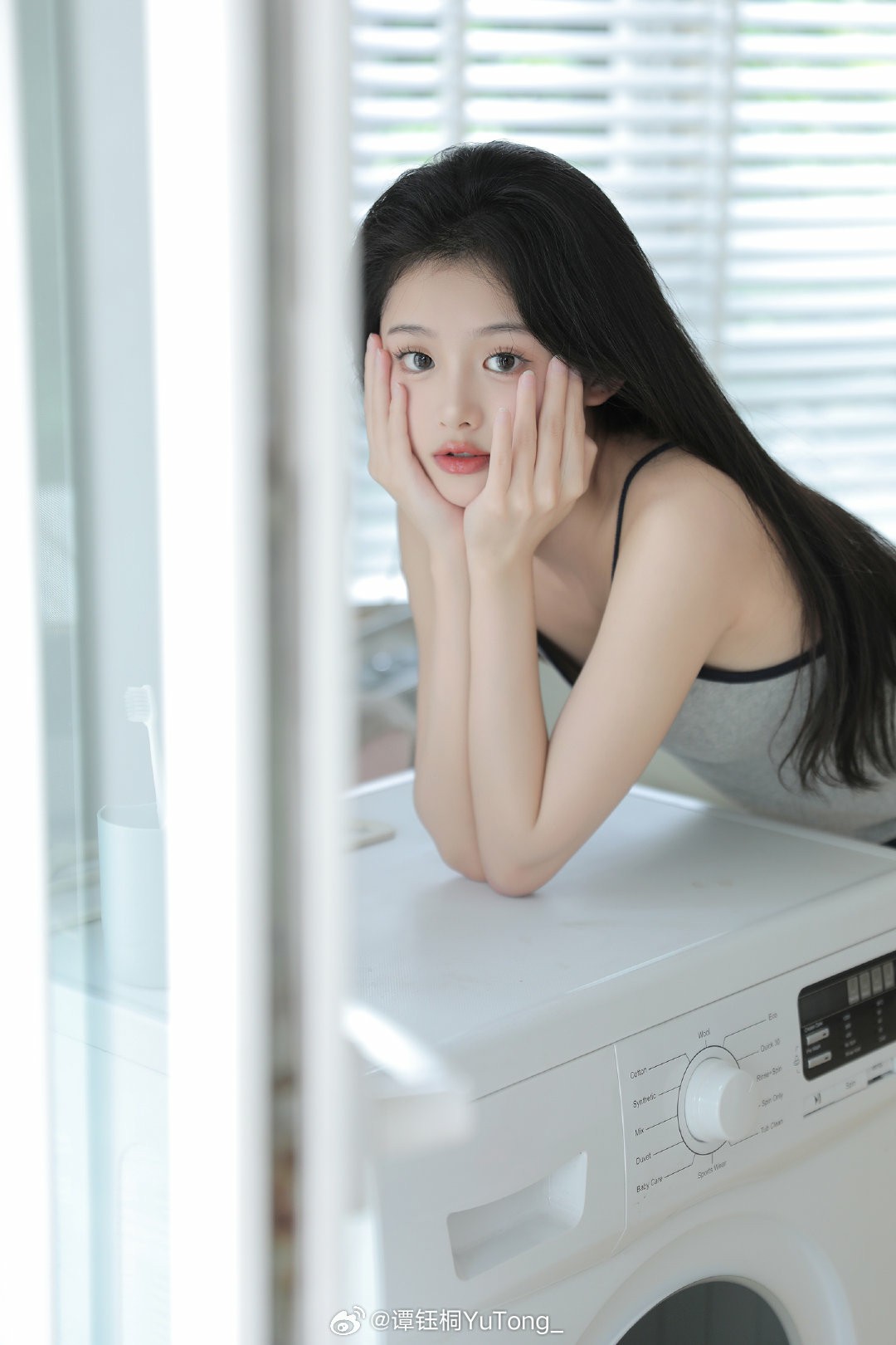 洗衣房里的温柔日常,清新氛围感拉满
