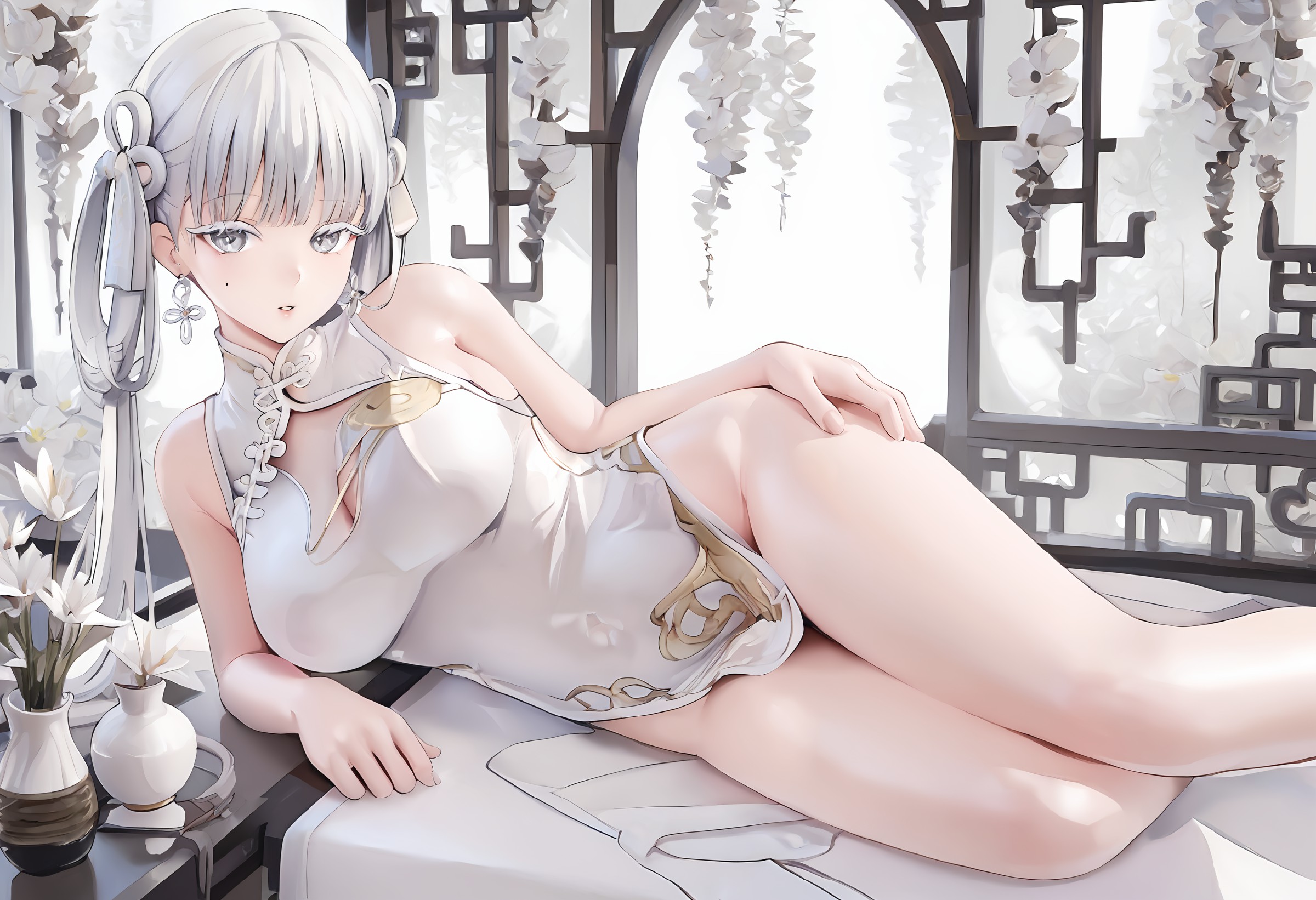 清雅国风二次元少女旗袍写真太戳我了