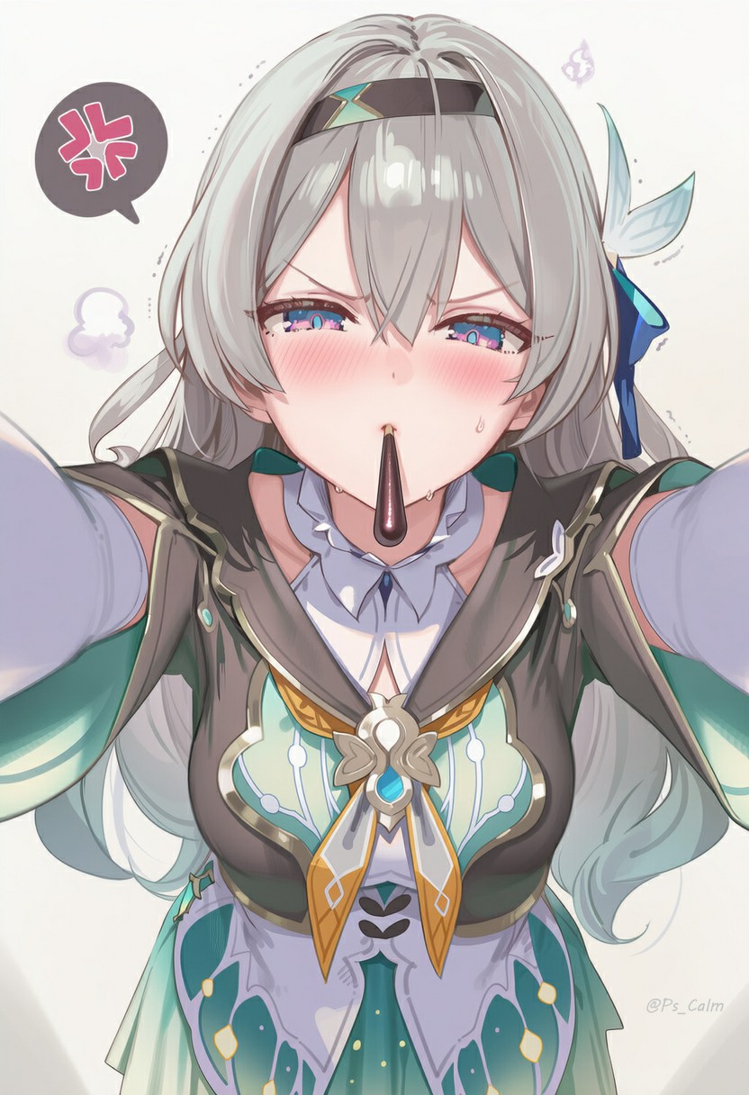 流萤气鼓鼓自拍 可爱值超标啦