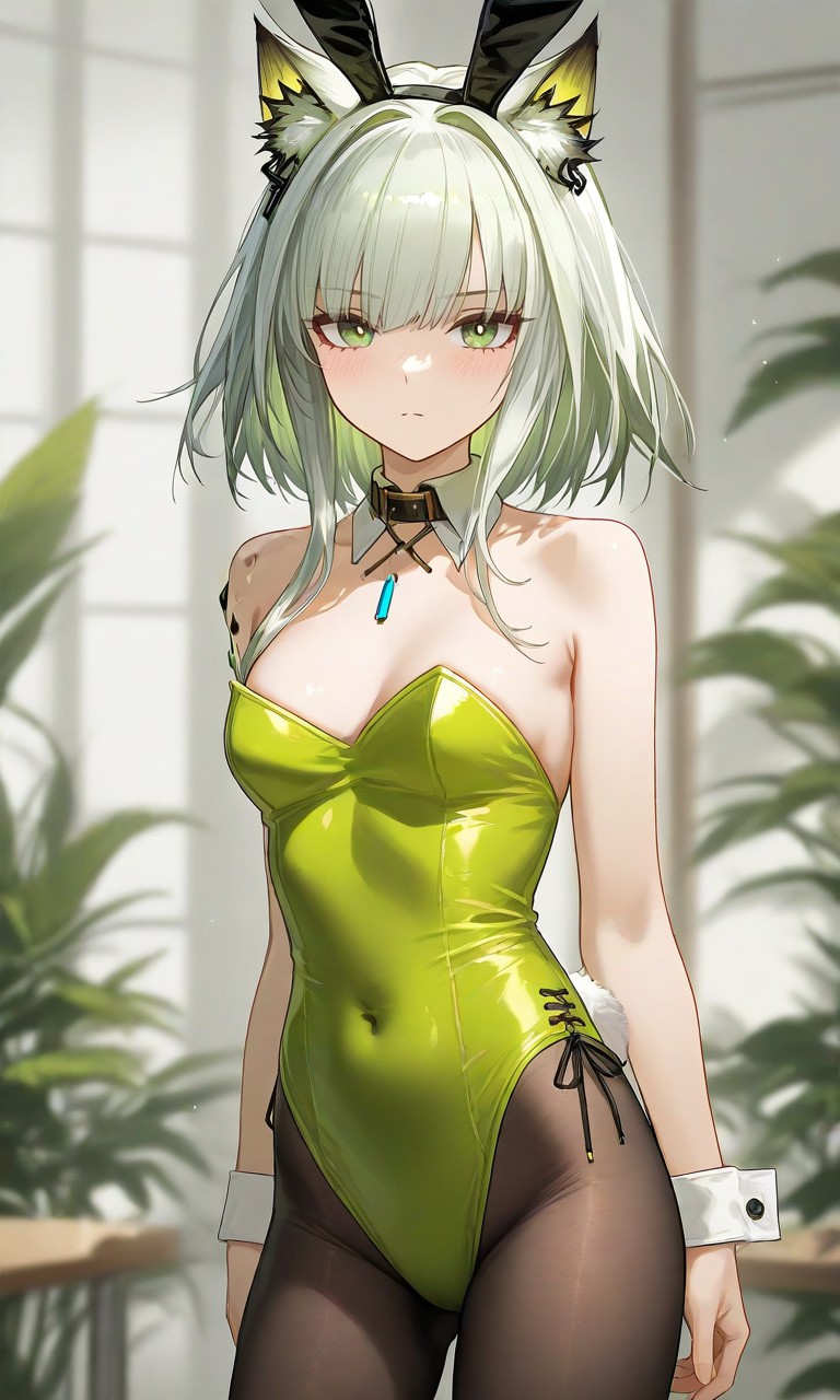 酷飒二次元猫耳少女造型超吸睛