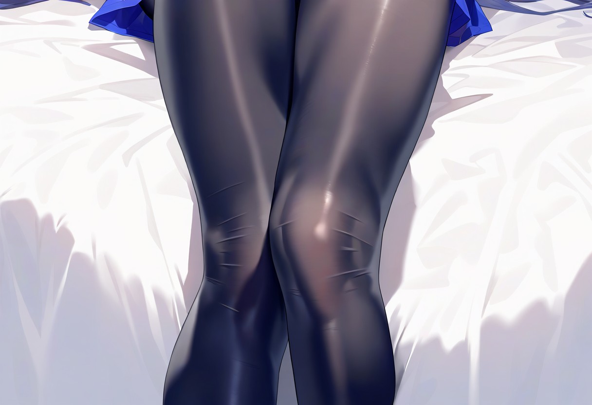 绝美的黑丝美腿动漫插画欣赏