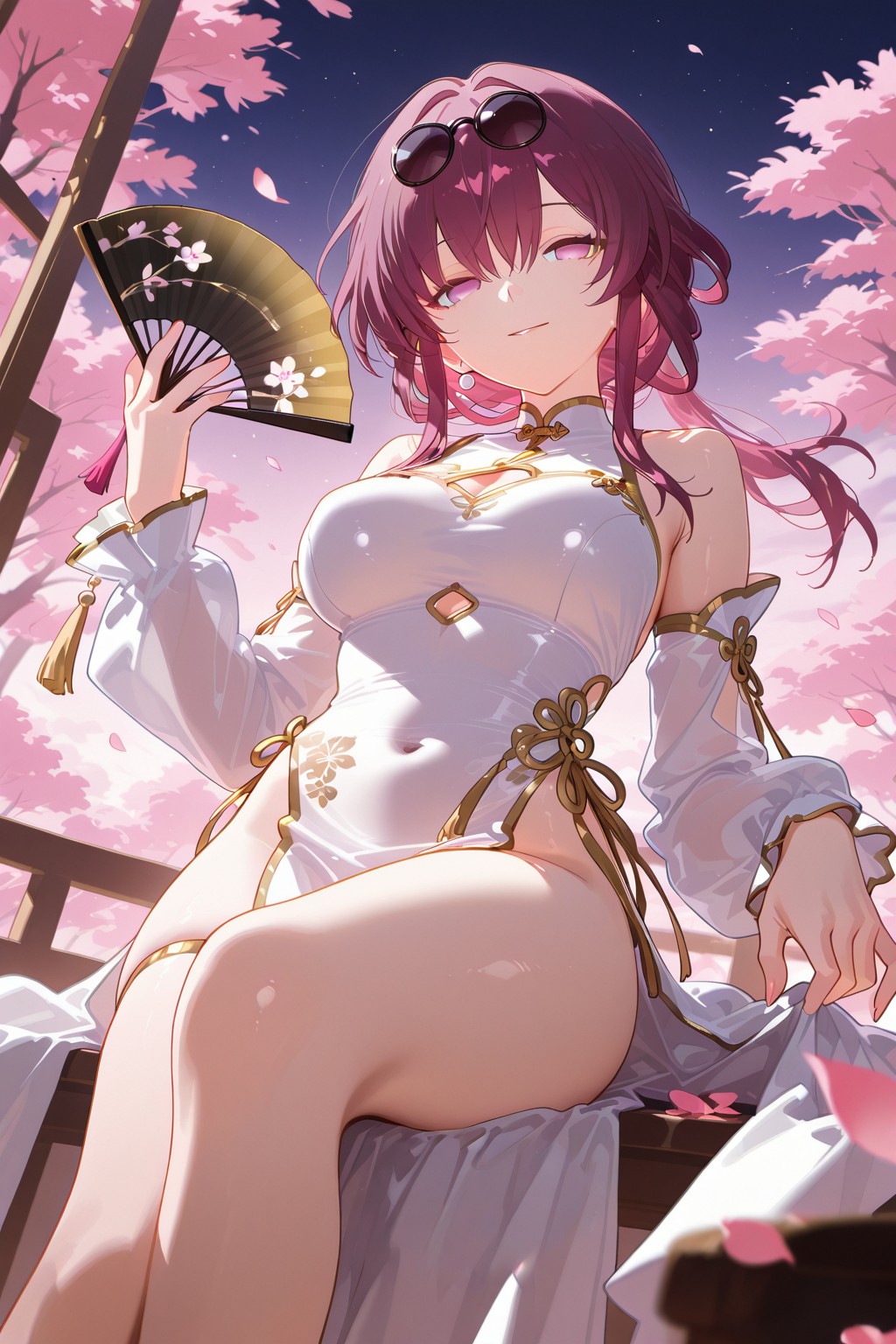 古风美少女的春日烂漫时刻