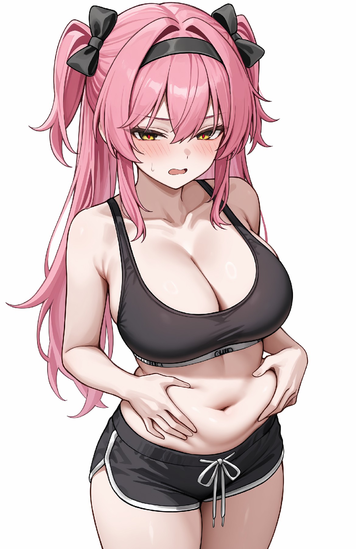 动漫风运动少女的小烦恼