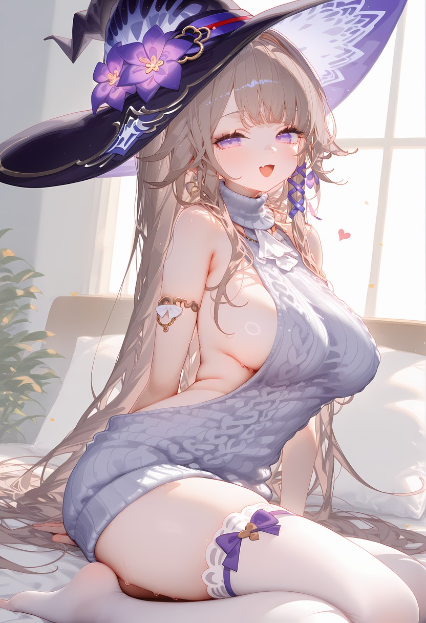 奇幻风格的性感魔女形象