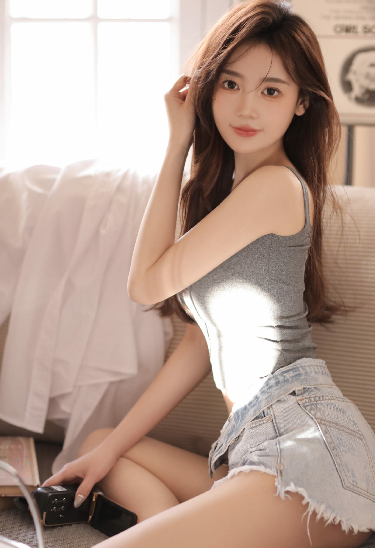 居家氛围感拉满！甜妹穿搭太绝了