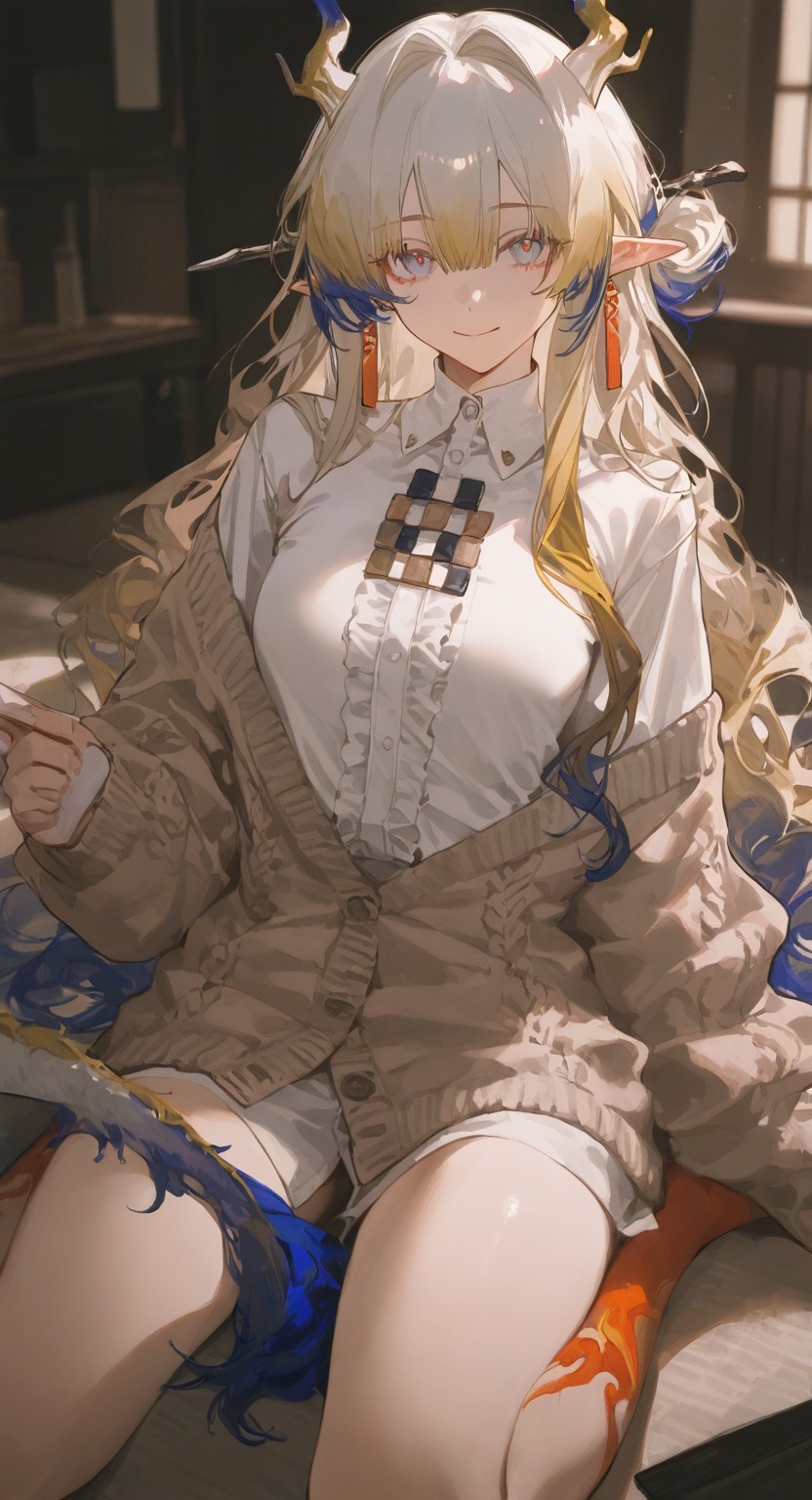 龙娘风美少女日常穿搭,温柔感拉满