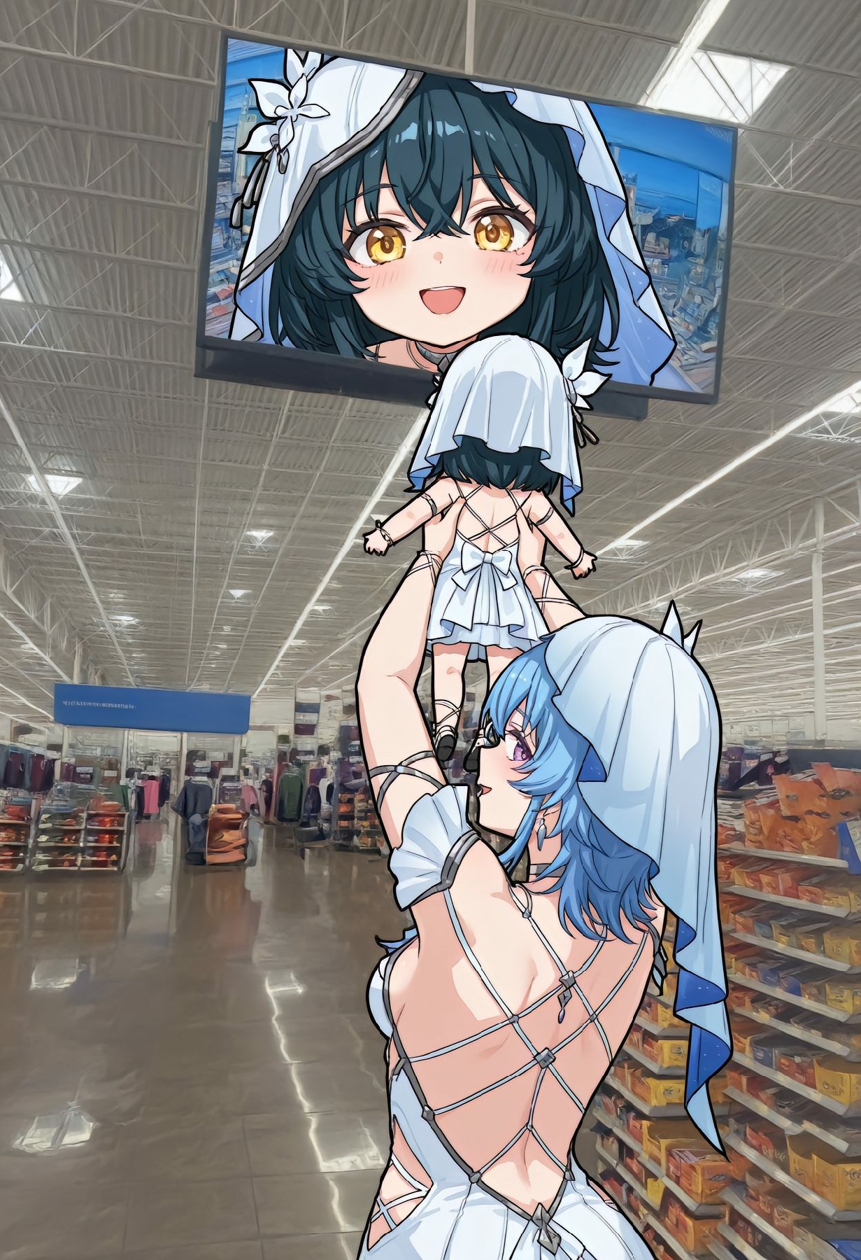 超市偶遇举高高二次元小天使的日常 超治愈