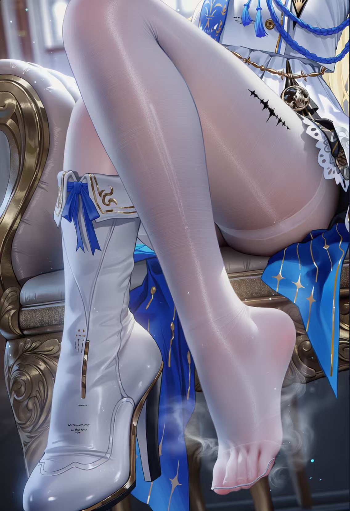 二次元美少女的丝滑穿搭与华丽设计