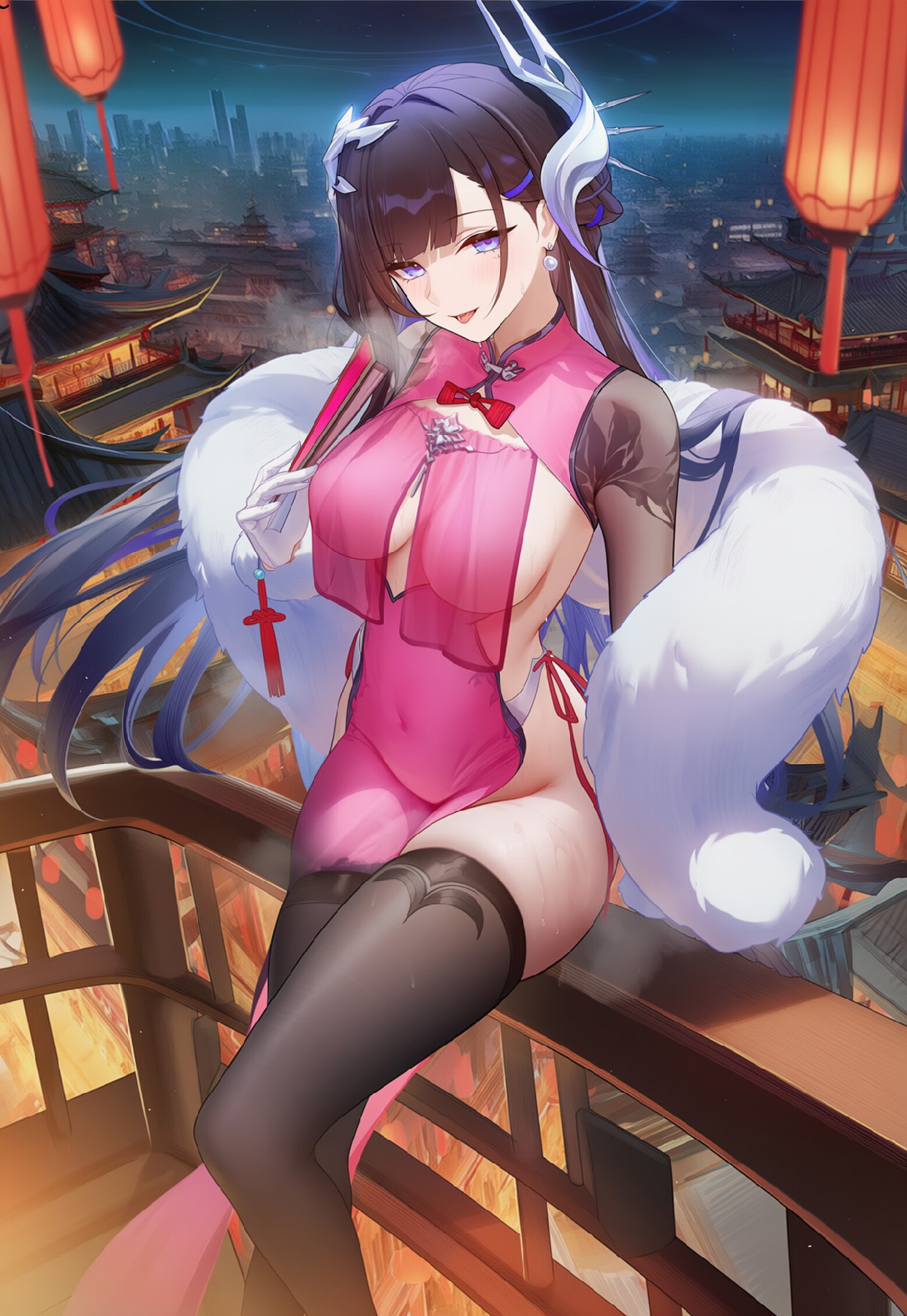 古风性感少女的独特魅力