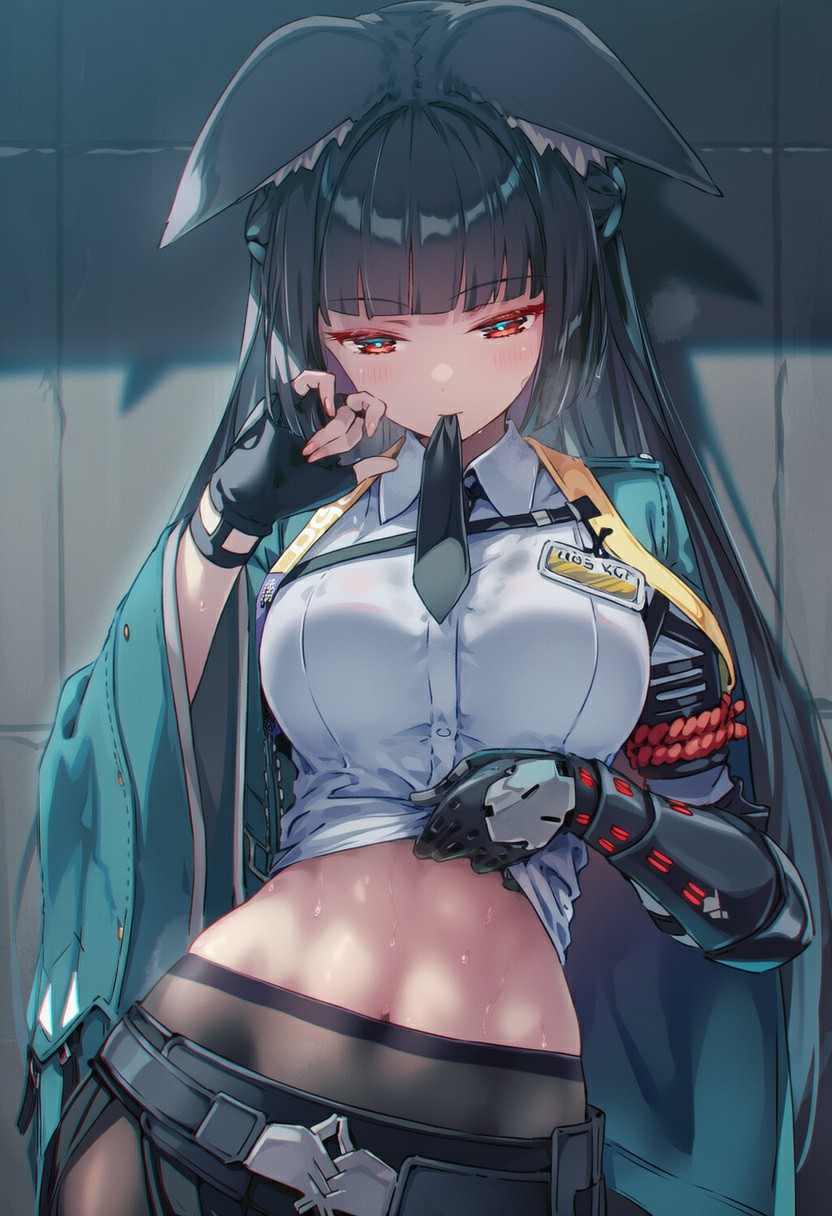 机械风御姐！紧身装尽显飒爽身材