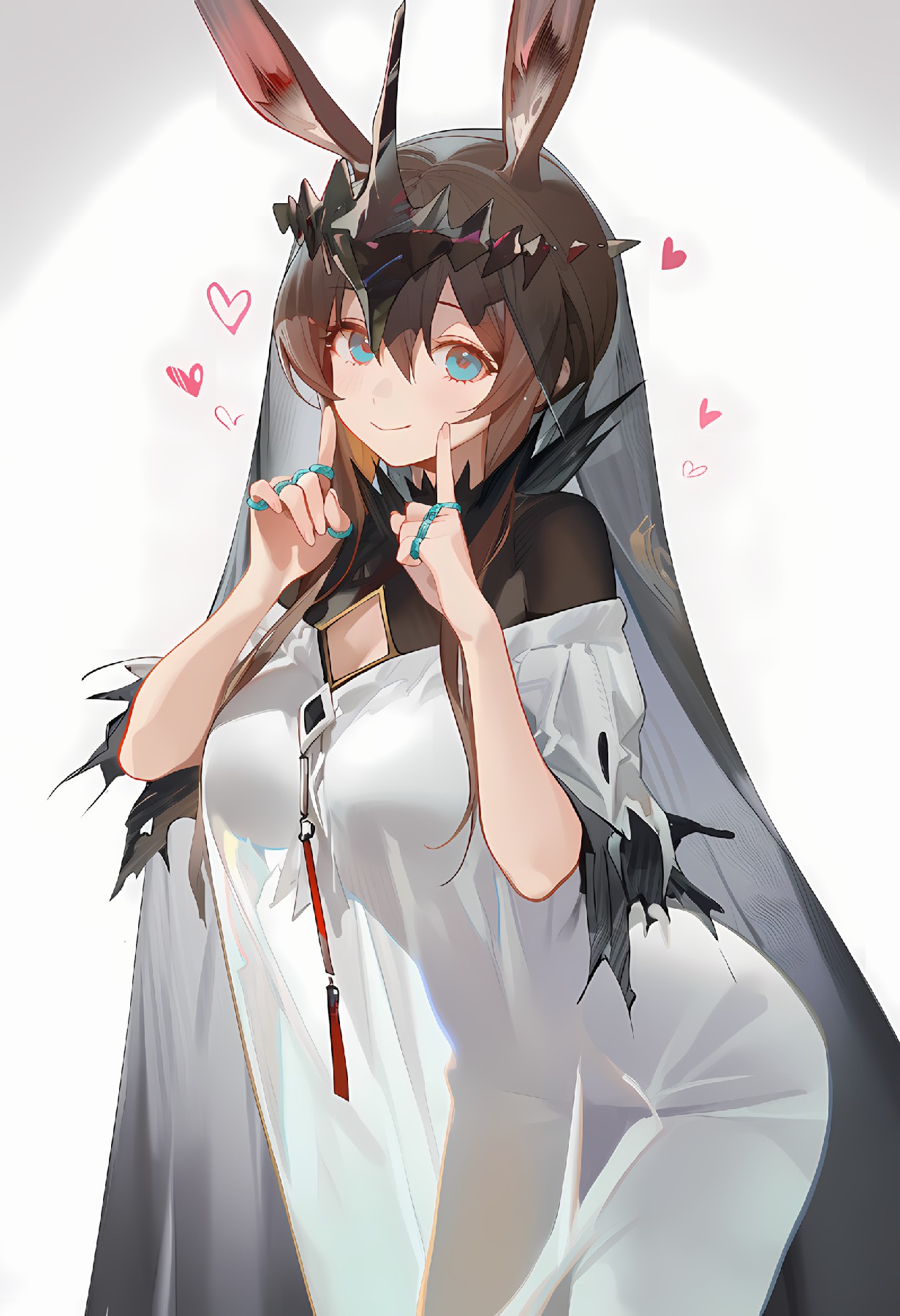 明日方舟阿米娅婚纱造型甜美灵动