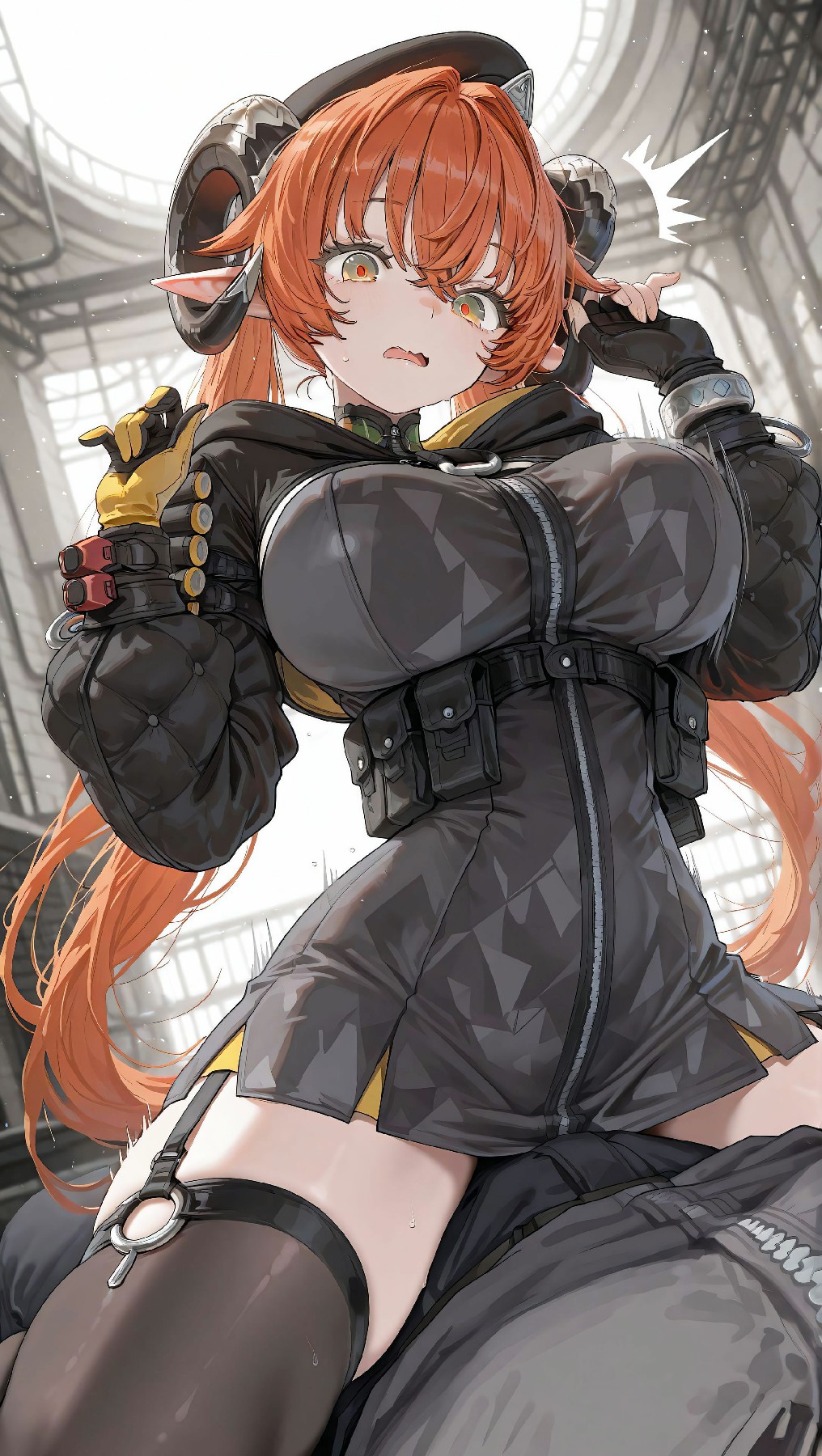 红发兽耳机械风少女超飒登场