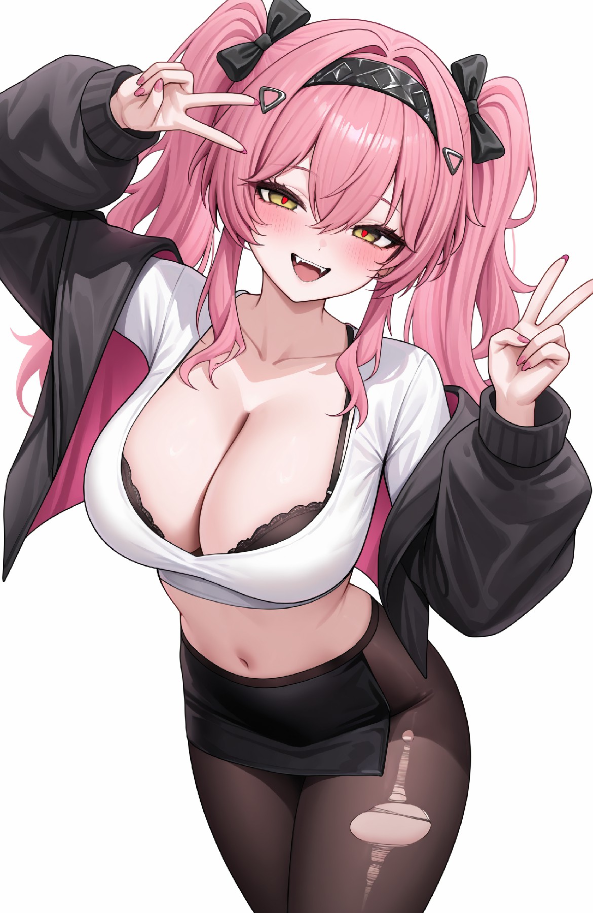 超吸睛的动漫风个性少女形象