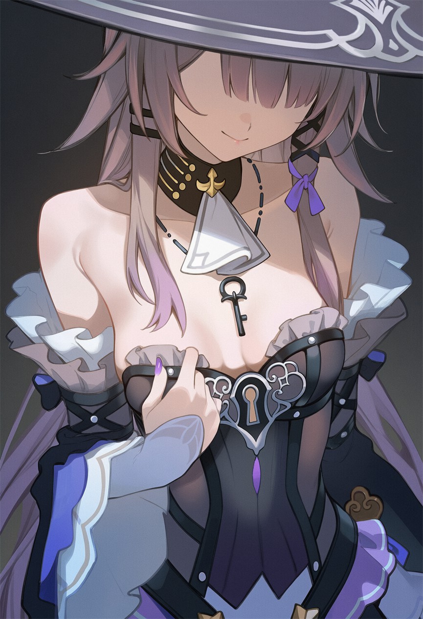 梦幻魔女风二次元美少女穿搭暴击