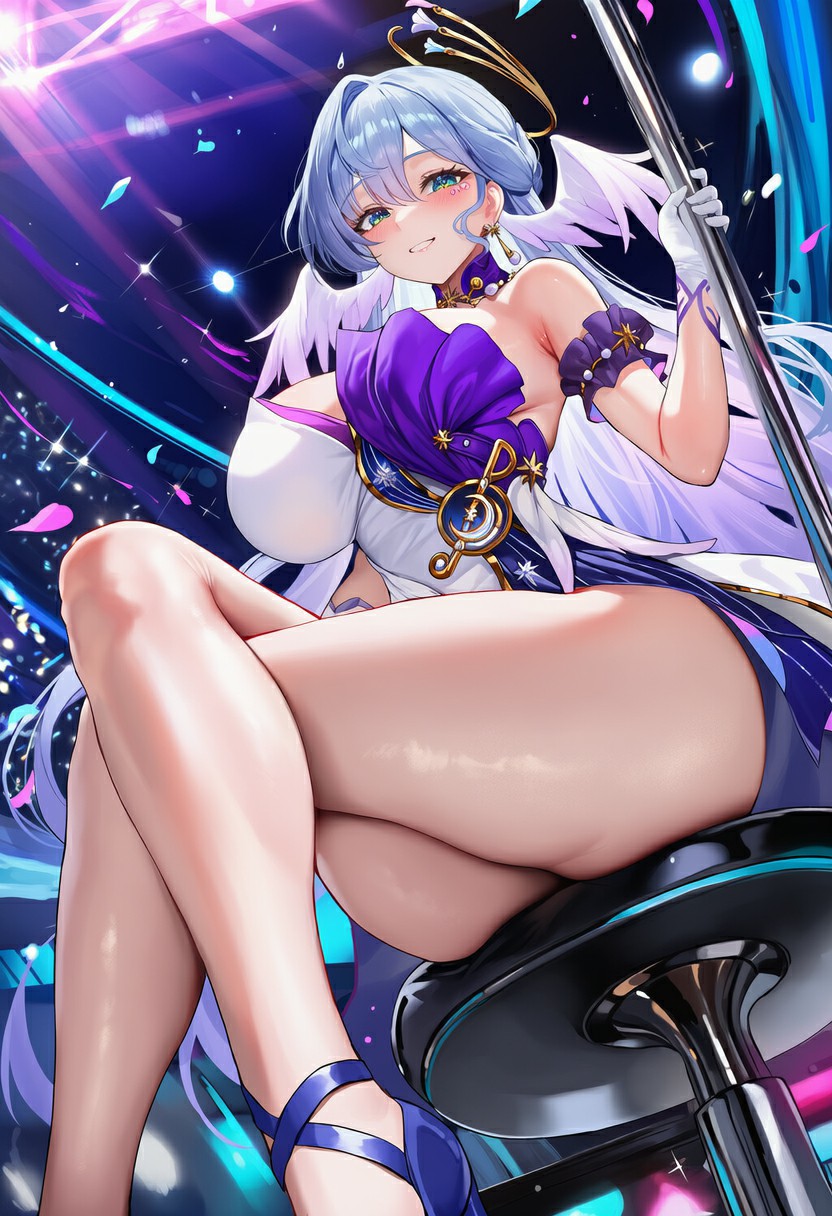 星穹铁道知更鸟魅惑舞台氛围感美图