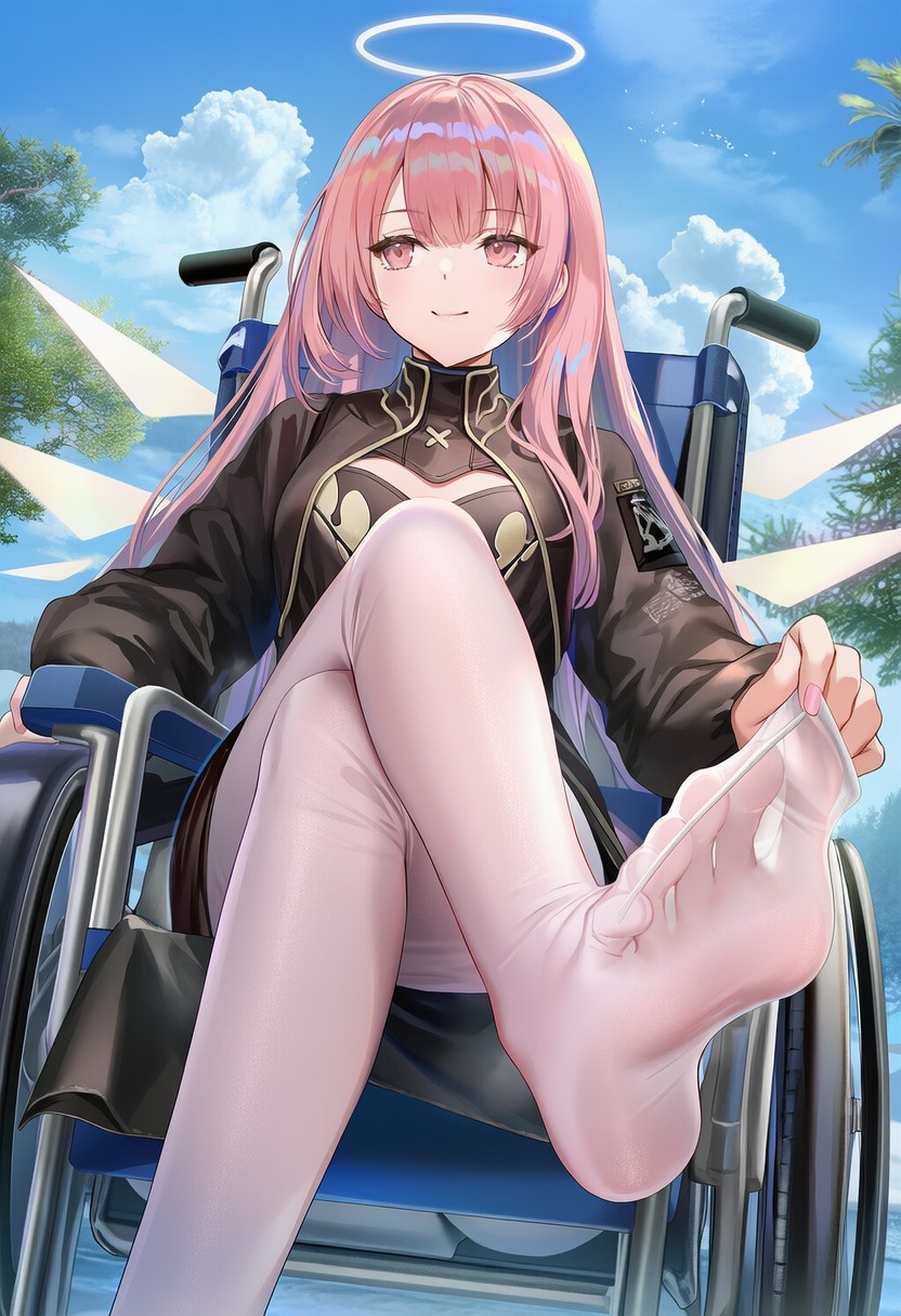 轮椅上的神秘美少女