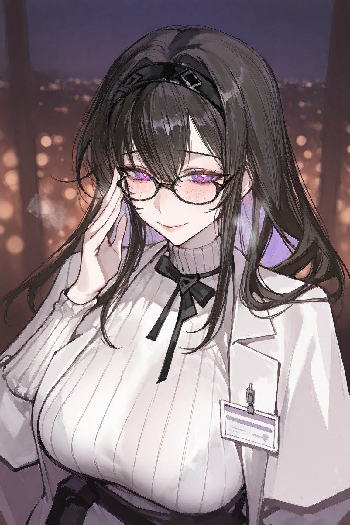 夜灯下的知性医师，氛围感拉满