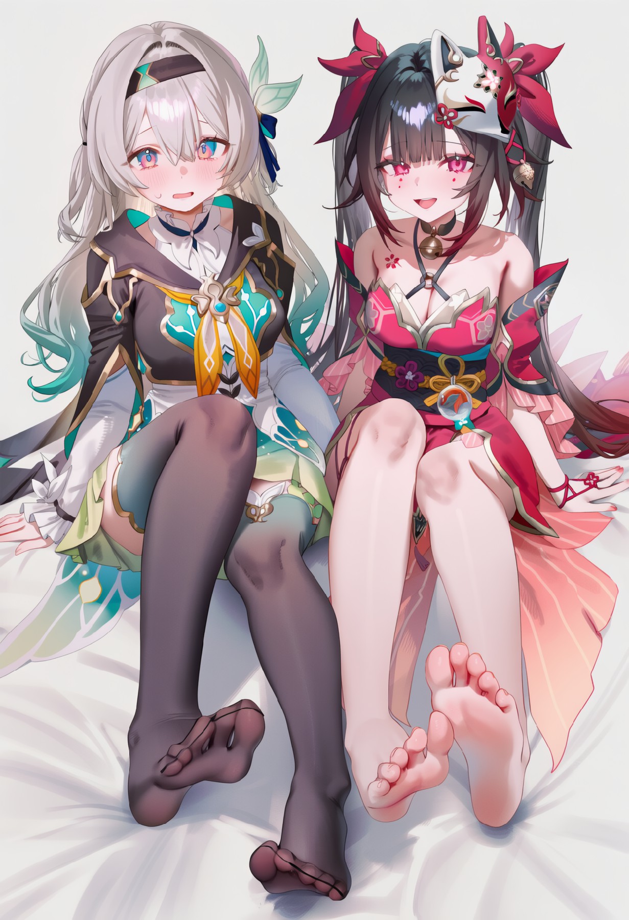 流萤×花火：软萌与魅惑的双倍心动时刻