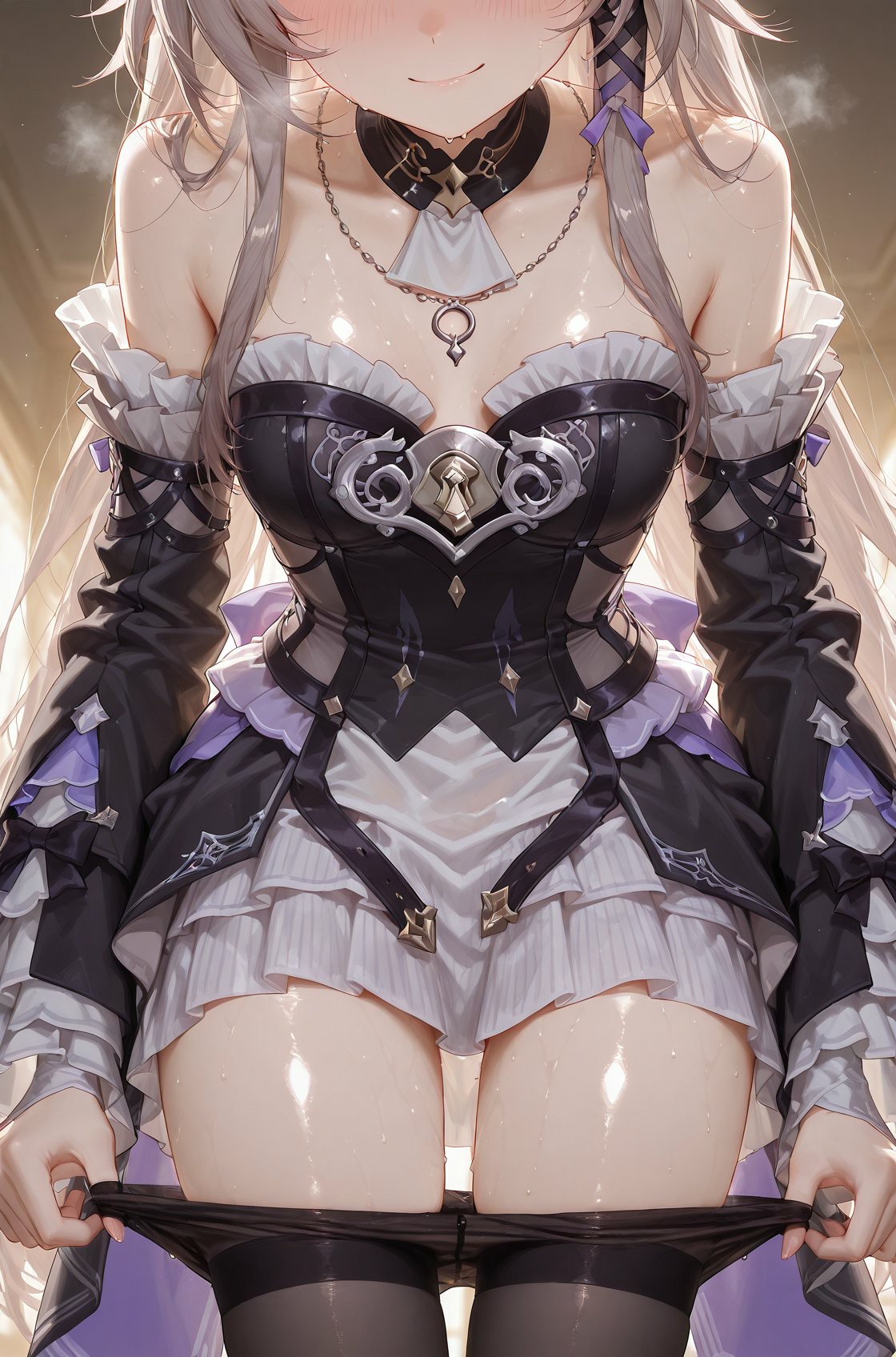 洛丽塔风二次元美少女的精致穿搭